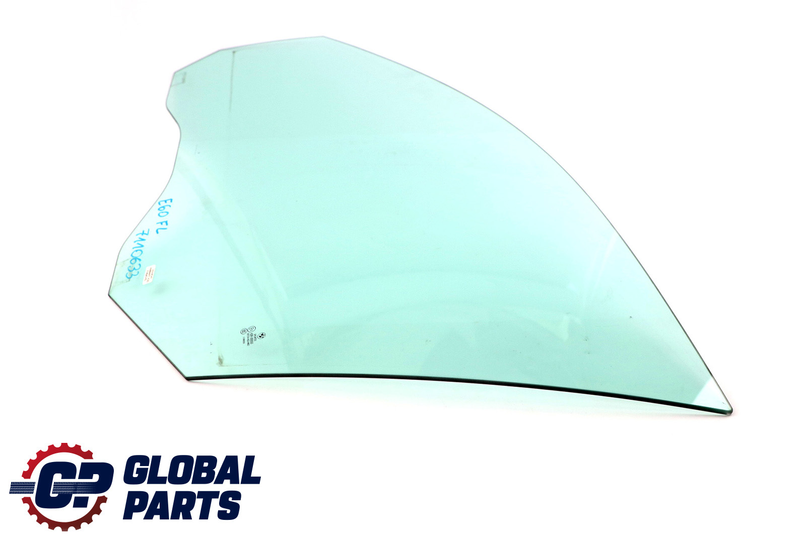 BMW 5 Series E60 E61 N/S Front Left Door Window Glass Green AS2 7110633