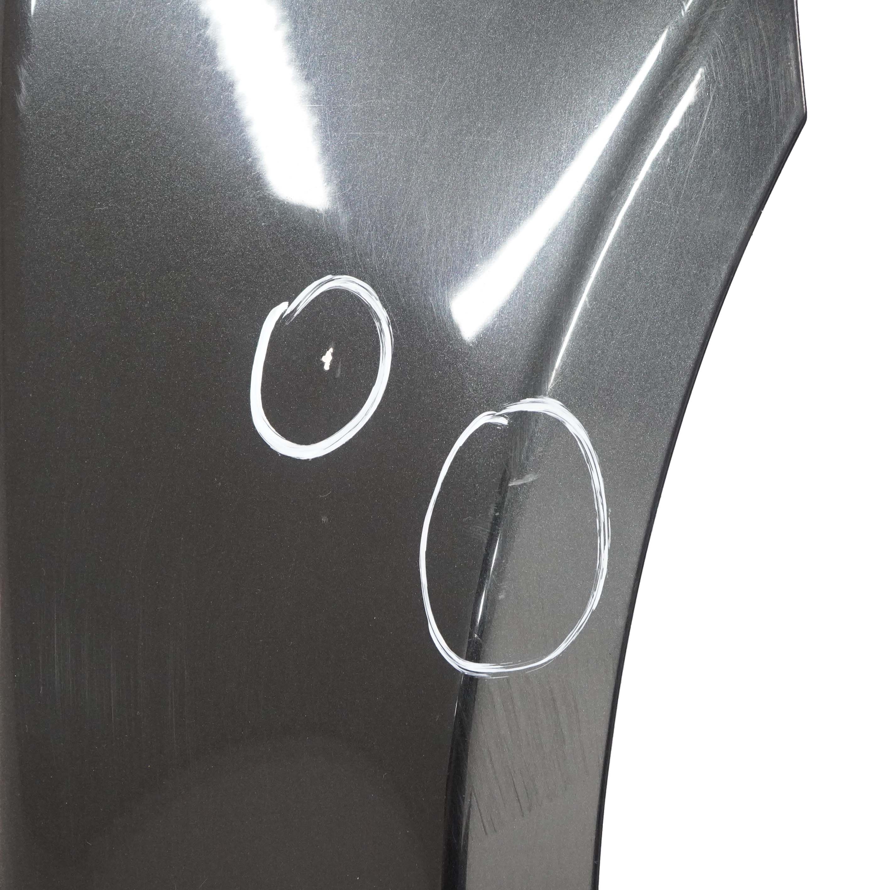 £BMW E60 Side Wing Panel Fender Front Right O/S Black Sapphire Metallic - 475