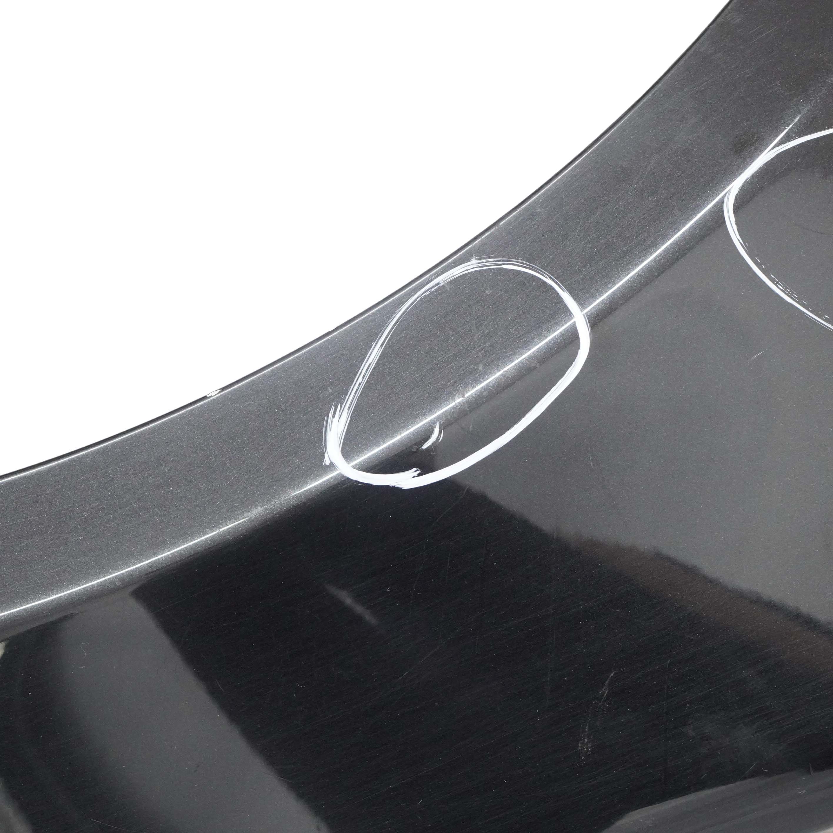 £BMW E60 Side Wing Panel Fender Front Right O/S Black Sapphire Metallic - 475