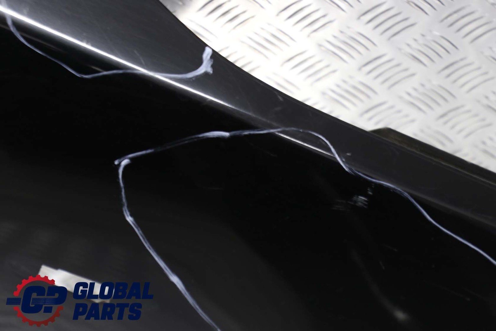 BMW 5 Series E60 E61 Front Right Wing Fender Side Panel O/S Schwarz 2 Black 668