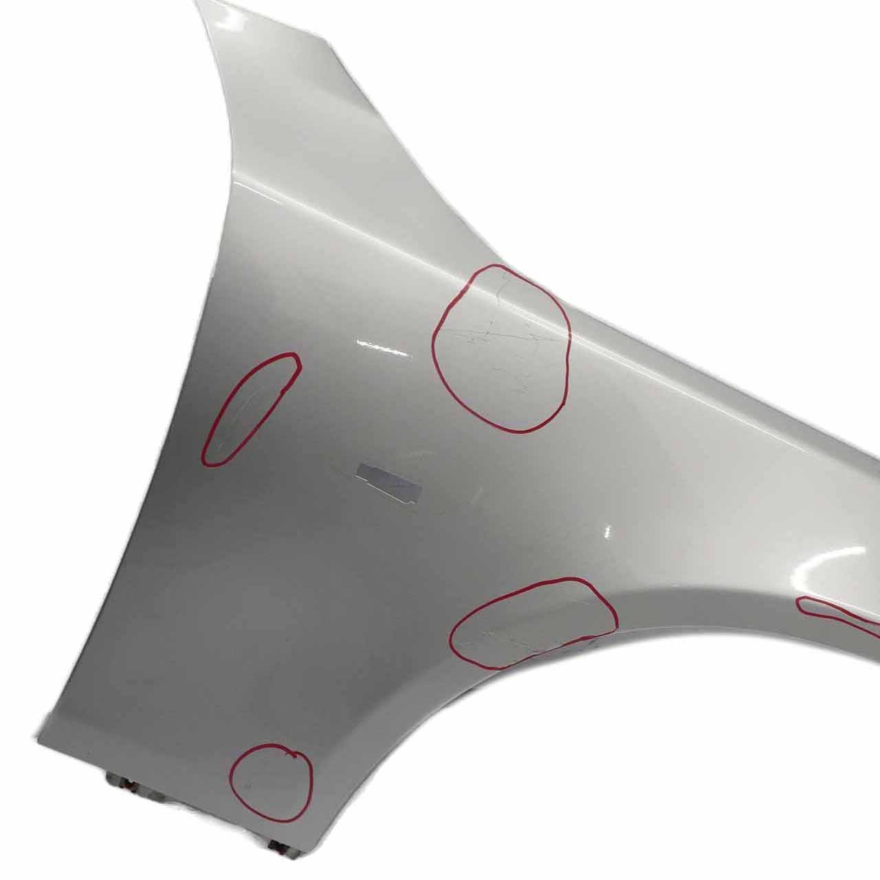 BMW E60 E61 Front Right Wing Fender Side Panel O/S Titan Silver Metallic - 354