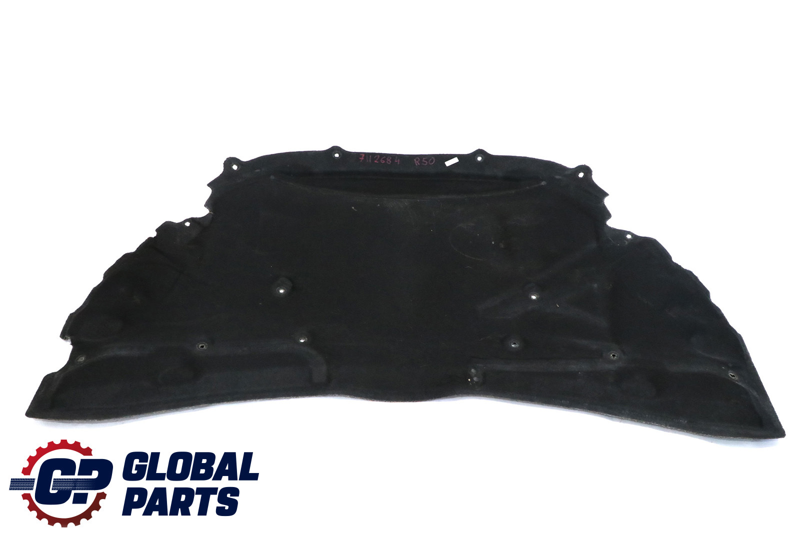 BMW Mini Cooper One R50 R52 Sound Insulating Engine Hood Cover