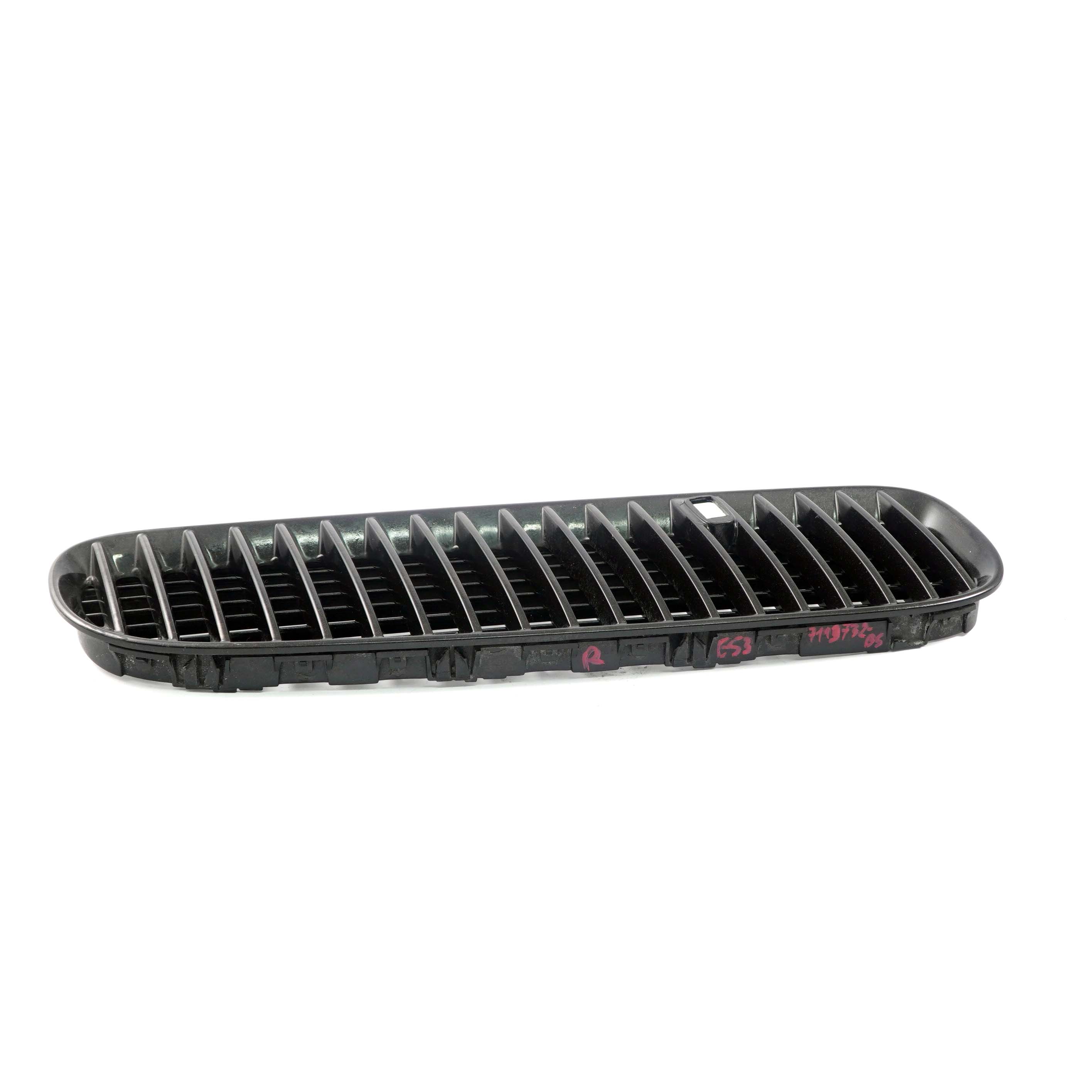 BMW X5 E53 Bonnet Hood Leaf Grill Grille Front Right O/S Black Sapphire 7113732