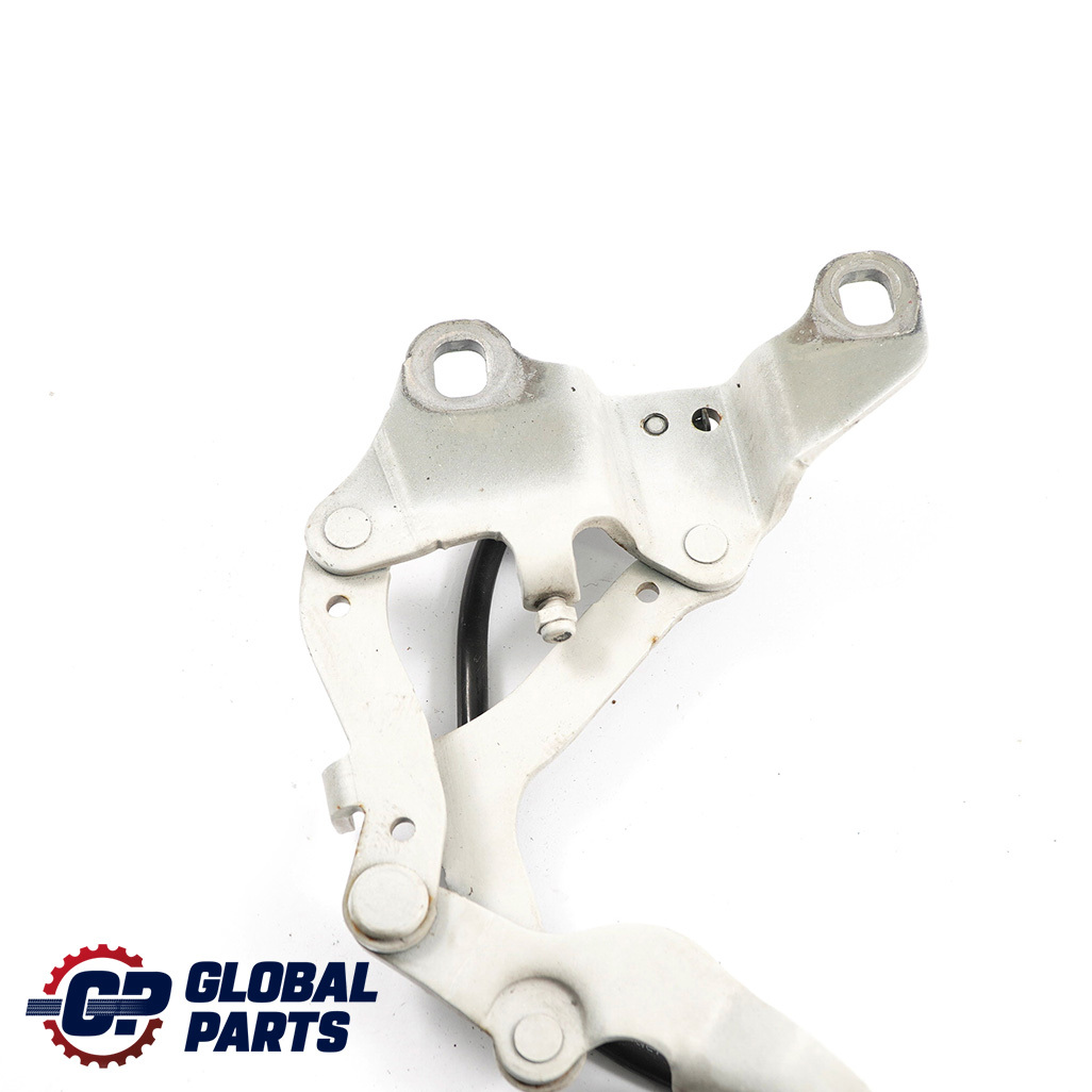 BMW 3 E90 E92 Front Left Engine Bonnet Hinge N/S Alpinweiss III Alpine White