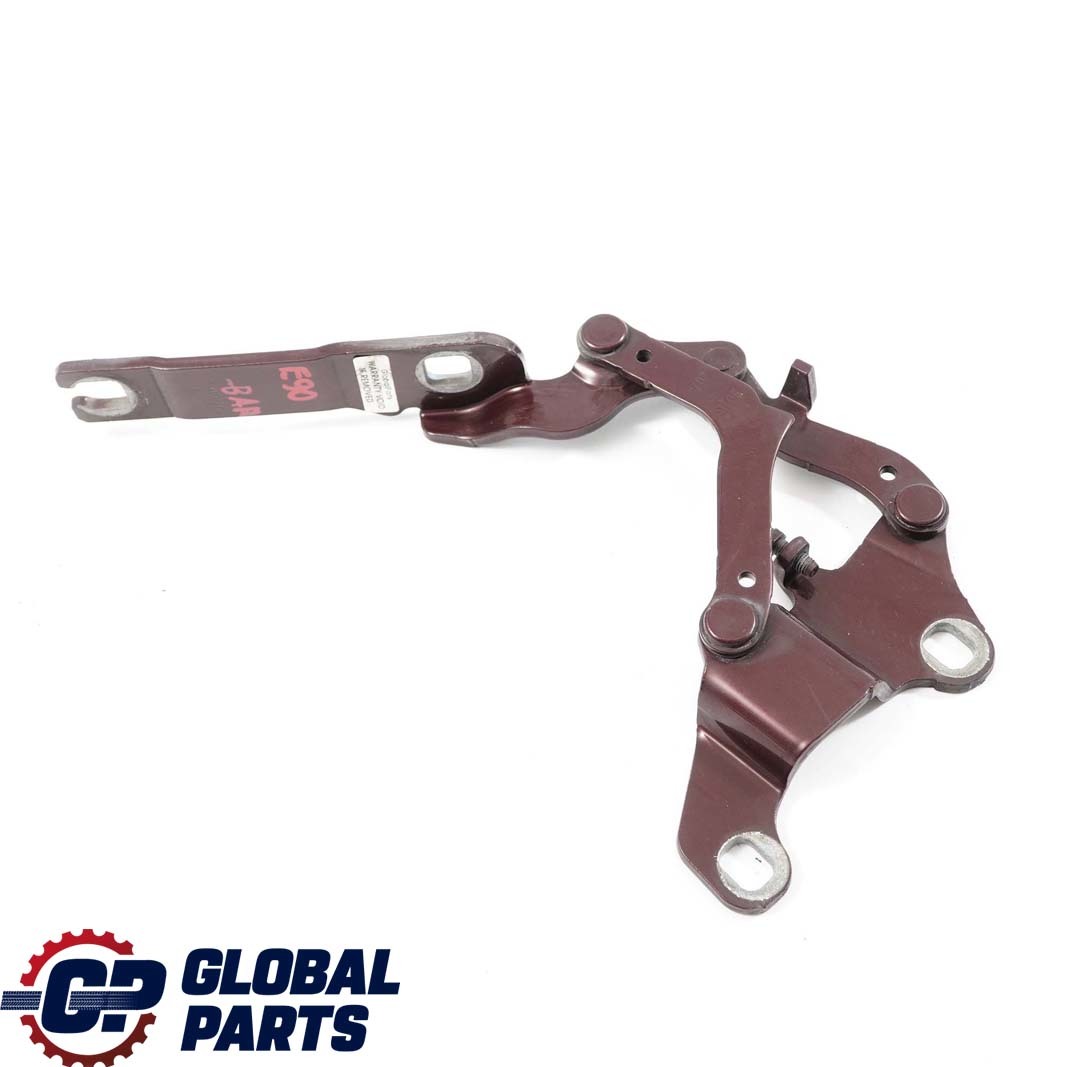 BMW 3 Series E90 E92 Front Right Engine Bonnet Hinge Barberarot Red - A39