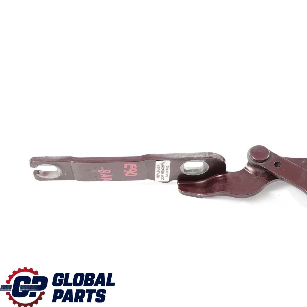 BMW 3 Series E90 E92 Front Right Engine Bonnet Hinge Barberarot Red - A39