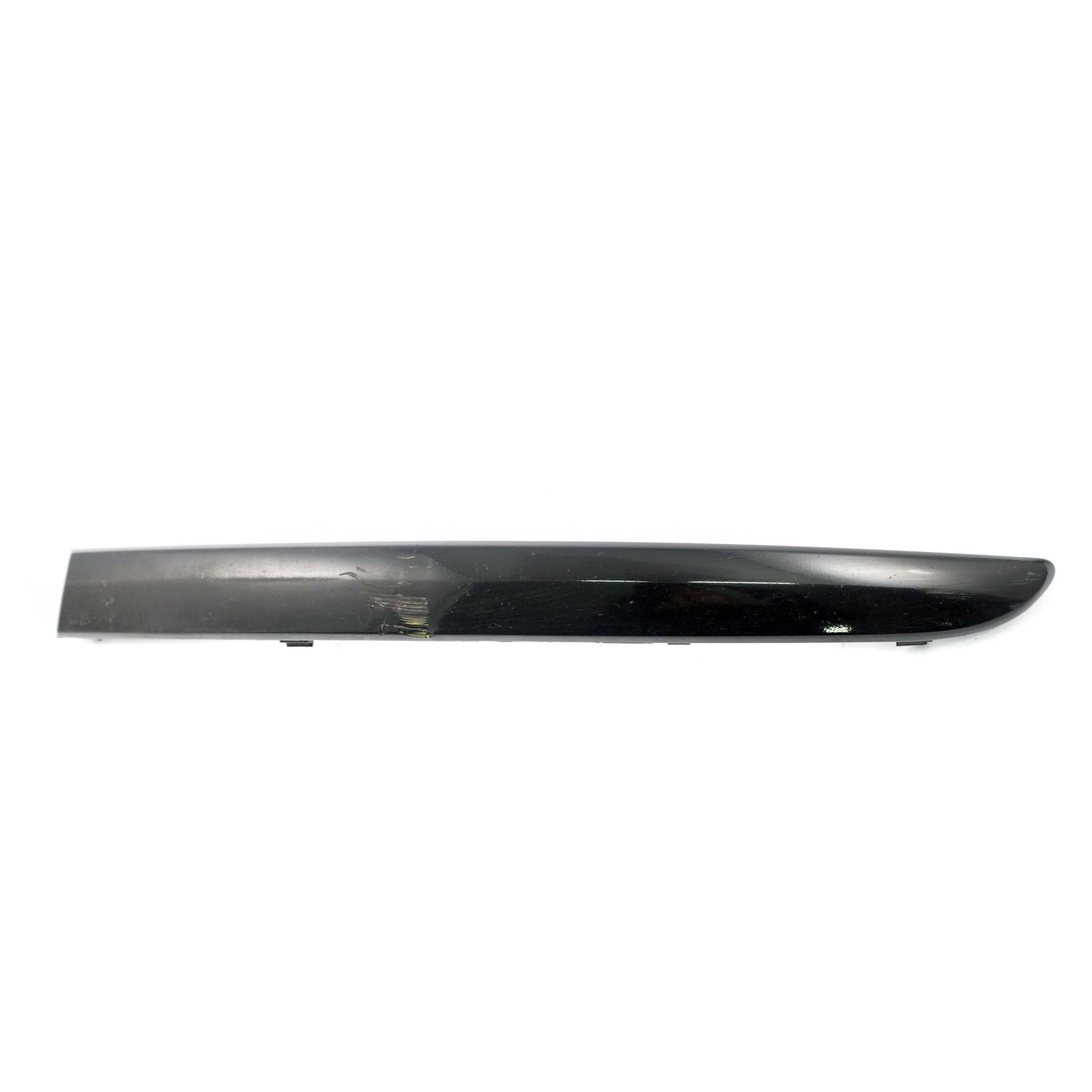 BMW 1 Series E87 Bumper Guard Trim Strip Left N/S Schwarz 2 Black 668 7124499