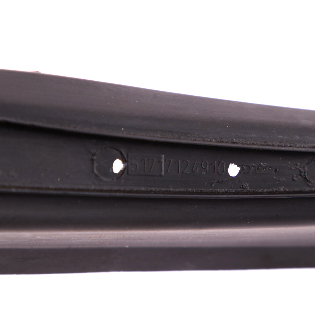 BMW 6 Series E63 LCI Right Water Channel Cover Rear Boot Trim O/S 7124910