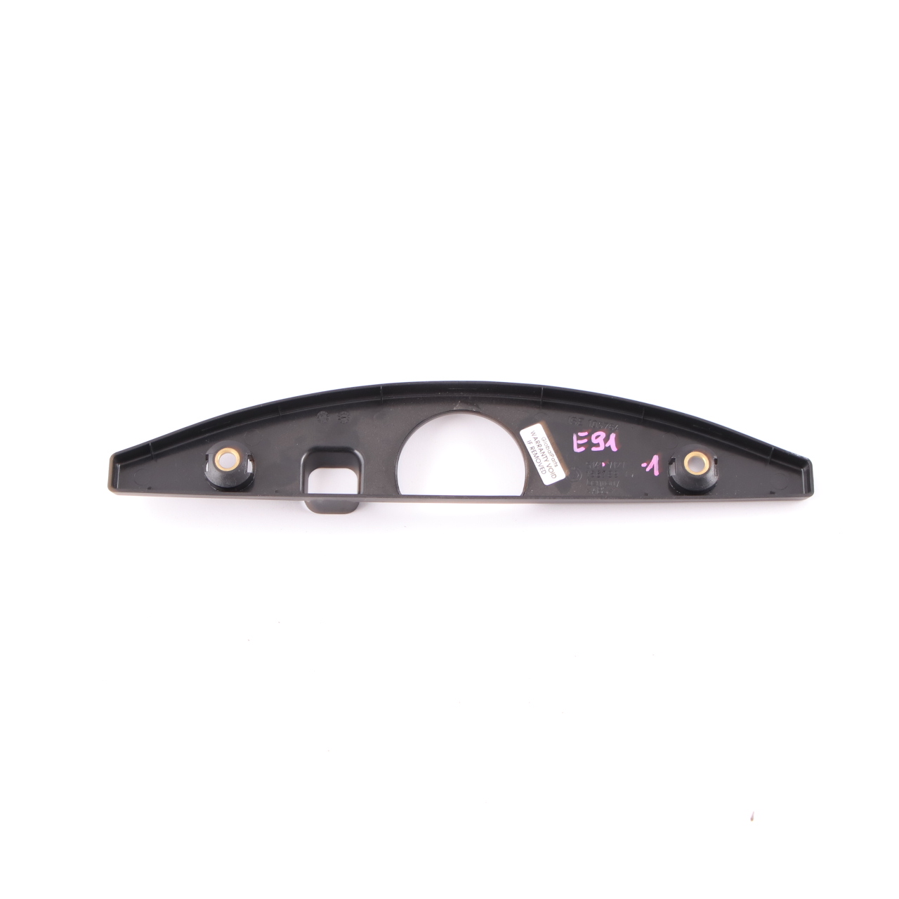 Rear Trim Panel BMW E91 LCI 1 Cover Locking System Black 7127883