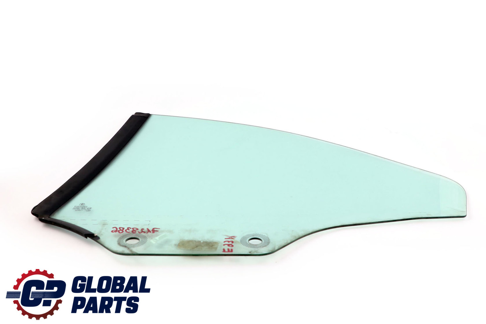 BMW 3 Series E93 E93N Cabrio Convertible Side Window Glass Green Rear Right O/S