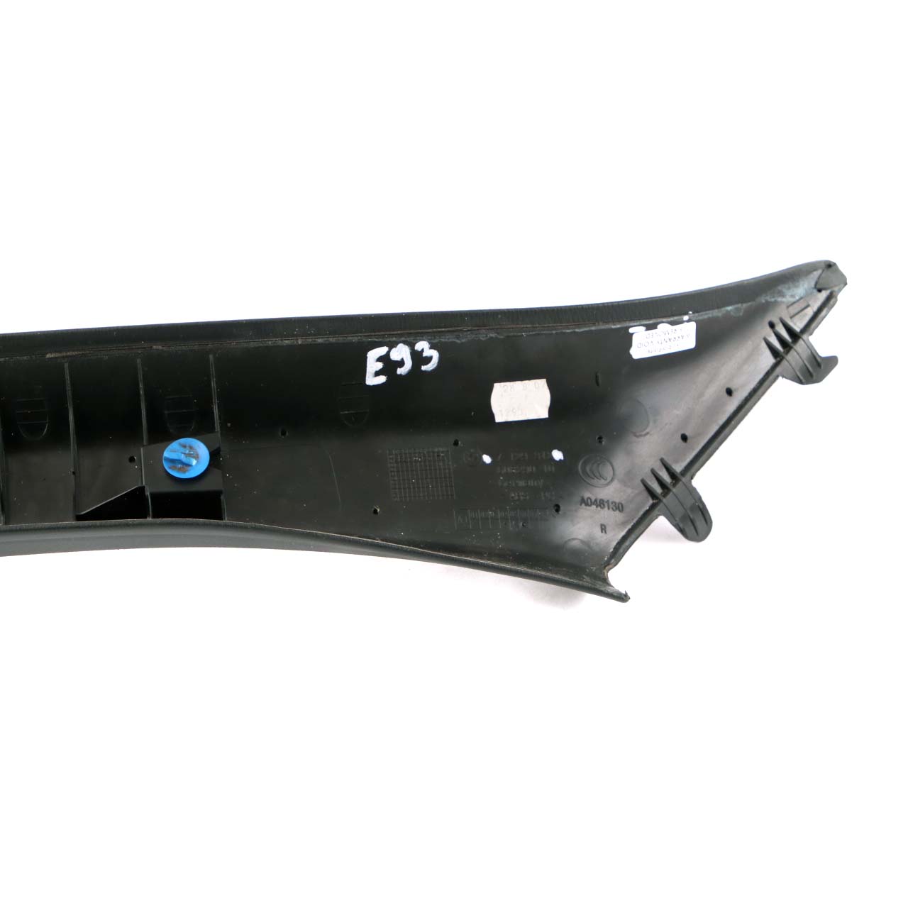 BMW 3 Series E93 Cover Column A Right O/S Carbon Black 7129312