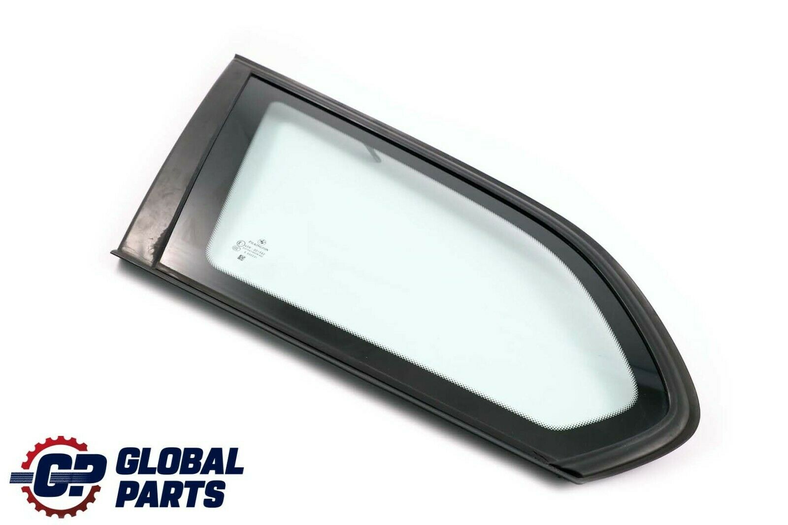 BMW 3 Series E91 E91N LCI Green Side Window With Gasket Left N/S Rear Glass AS2