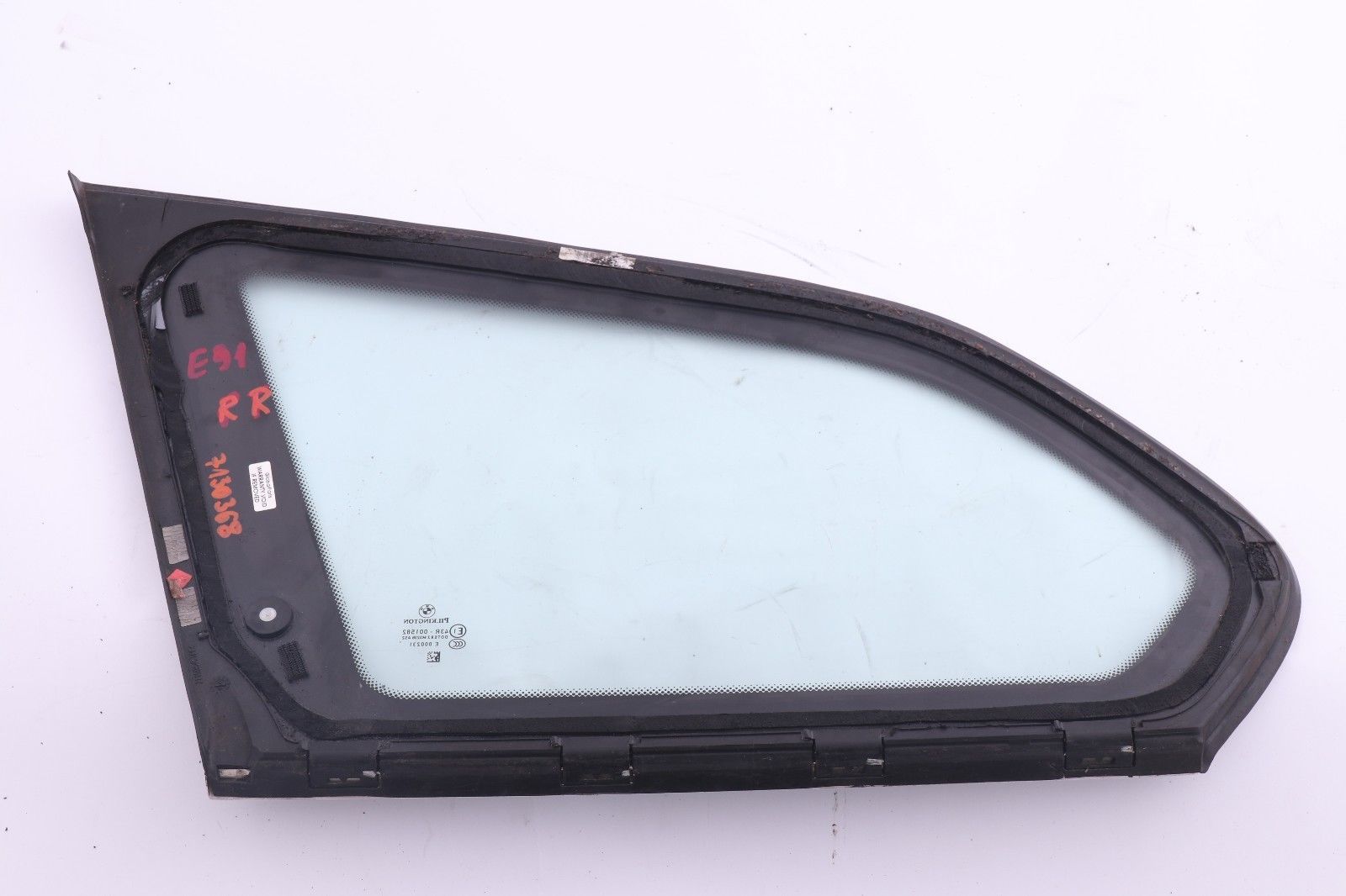 BMW E91 Touring Side Window Glass Green AS2 Glazing Rear Right O/S Chrome