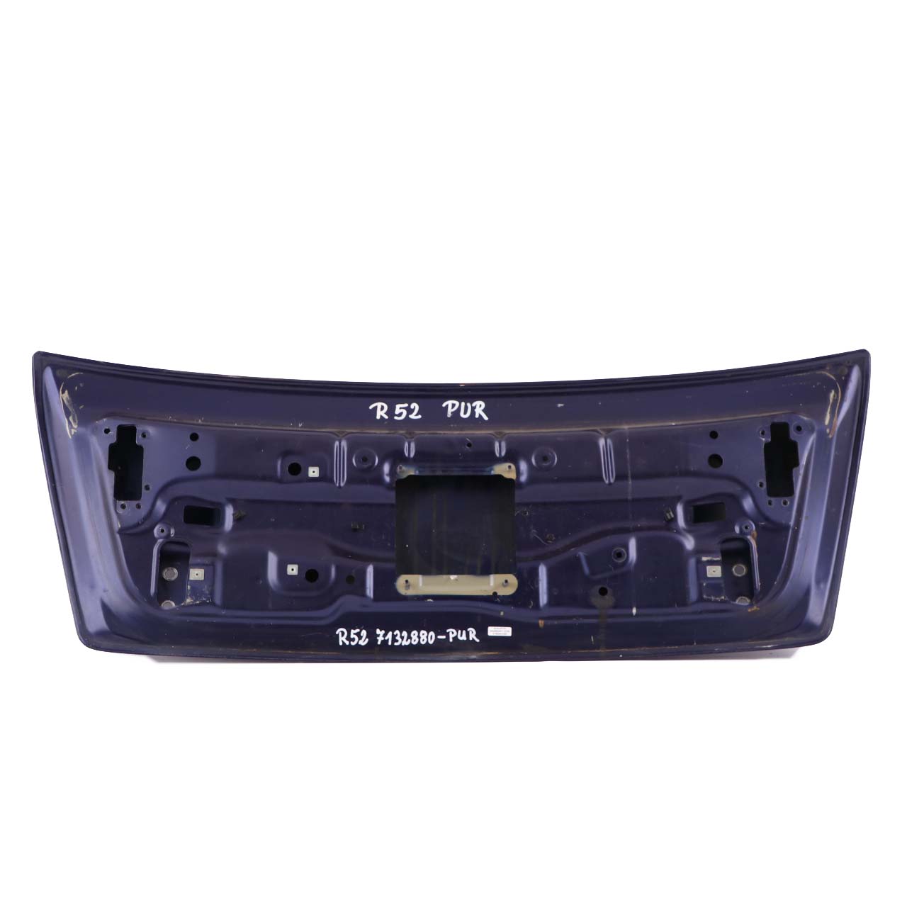 Mini Cabrio R52 Trunk Lid Tailgate Boot Lid Black-eye Purple Metallic - A24