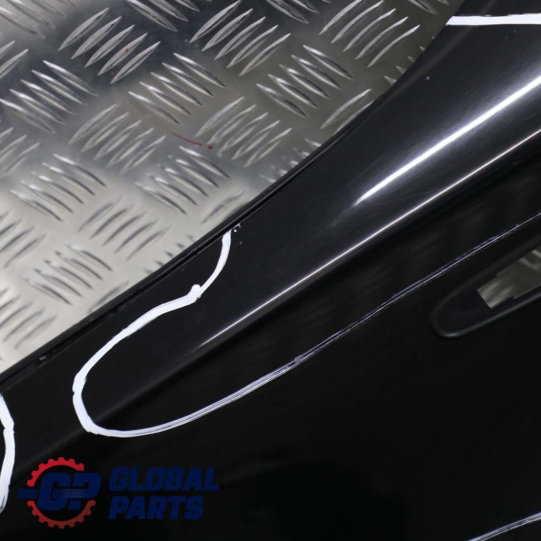 £BMW 1 E81 E87 Side Panel Wing Fender Front Left N/S Black Painted