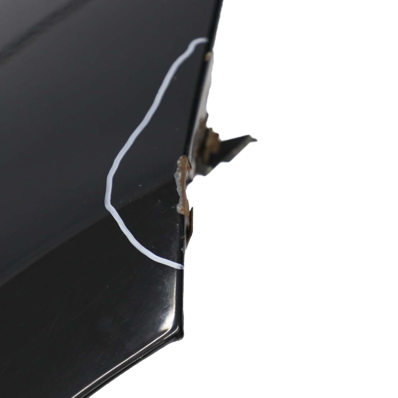 BMW 1 E81 E87 3 Side Panel Fender Wing Front Right O/S Schwarz 2 Black 668