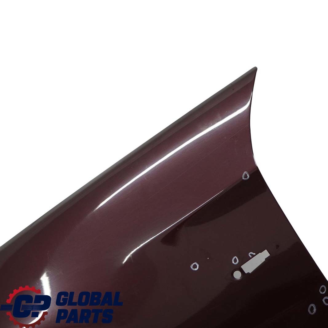 BMW 3 E90 E91 Side Panel Fender Wing Front Left N/S Barberarot Red Metallic A39