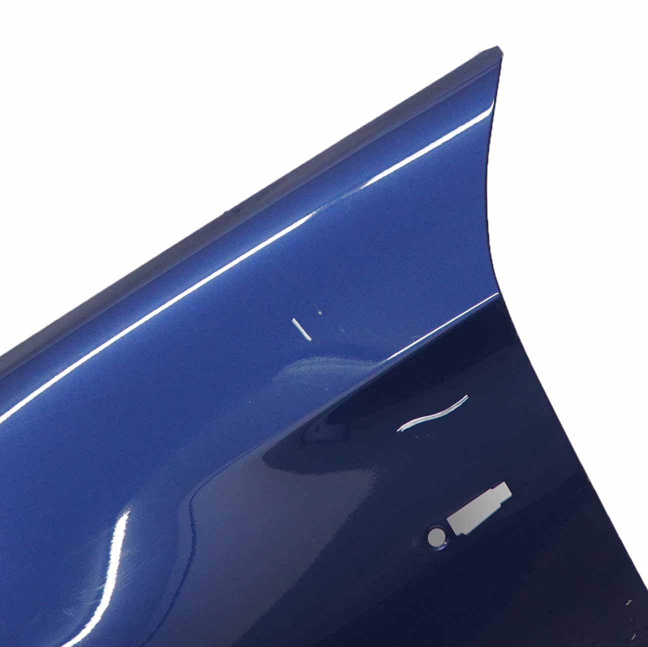 BMW E90 E91 Side Panel Fender Wing Front Left N/S Mysticblau Blue - A07