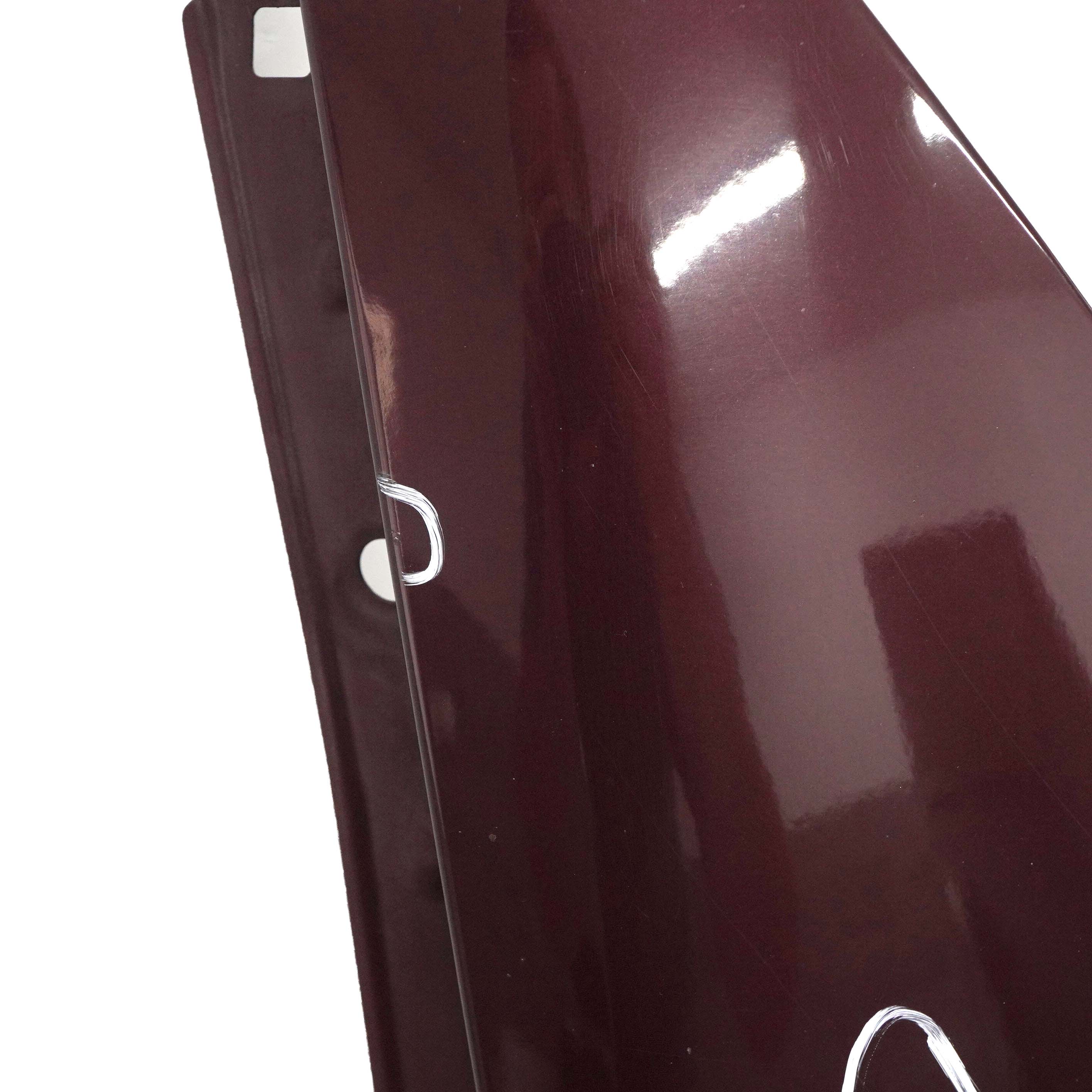 BMW 3 E90 E91 Side Panel Fender Wing Front Right O/S Barberarot Red - A39