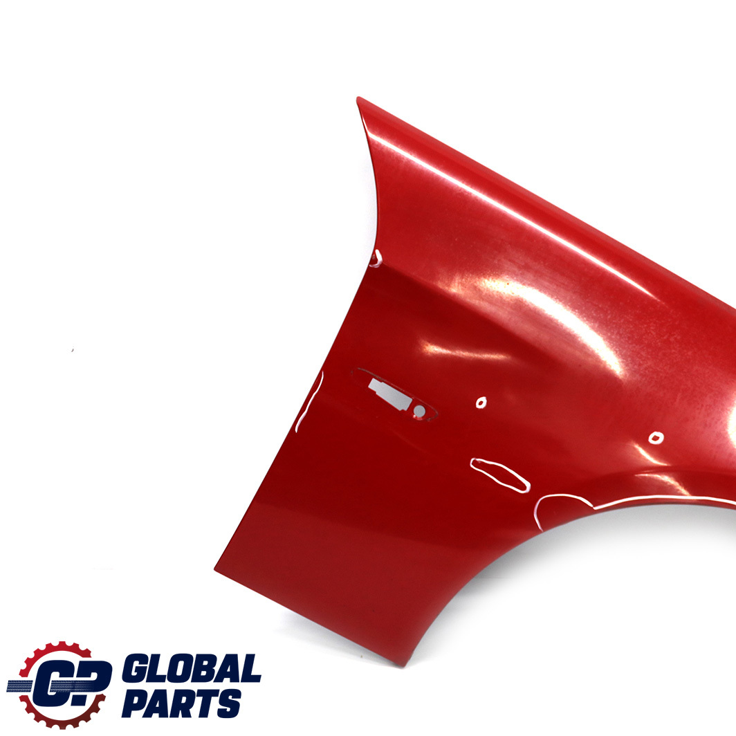 BMW 3 E90 E91 Side Panel Fender Wing Front Right O/S Karmesinrot Karmesin Red