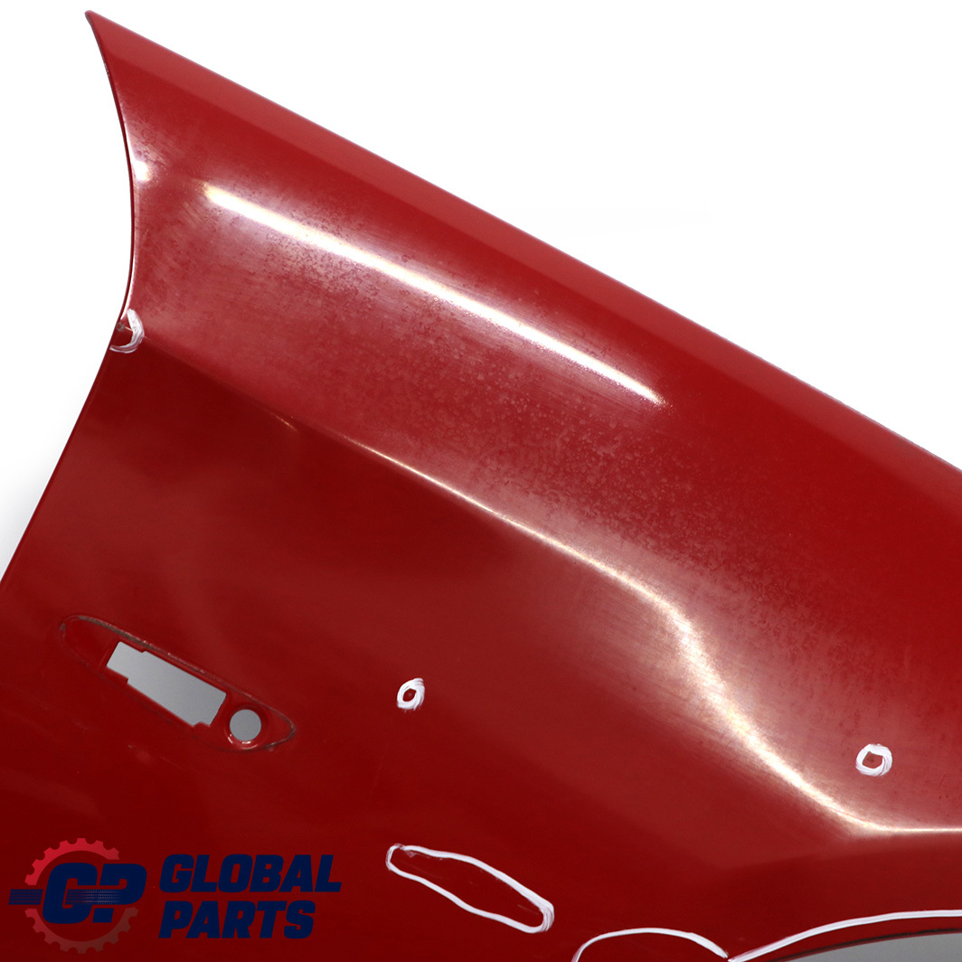 BMW 3 E90 E91 Side Panel Fender Wing Front Right O/S Karmesinrot Karmesin Red