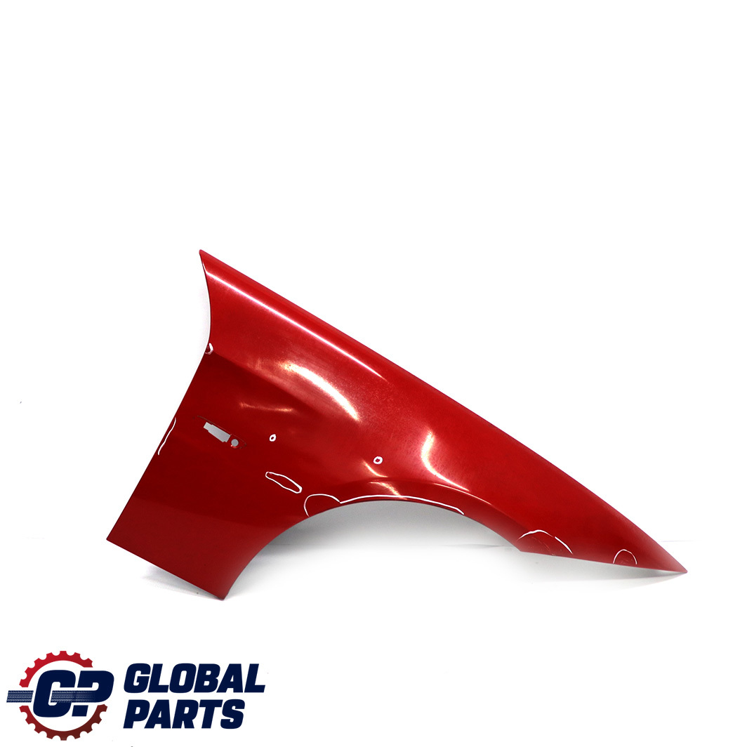 BMW 3 E90 E91 Side Panel Fender Wing Front Right O/S Karmesinrot Karmesin Red