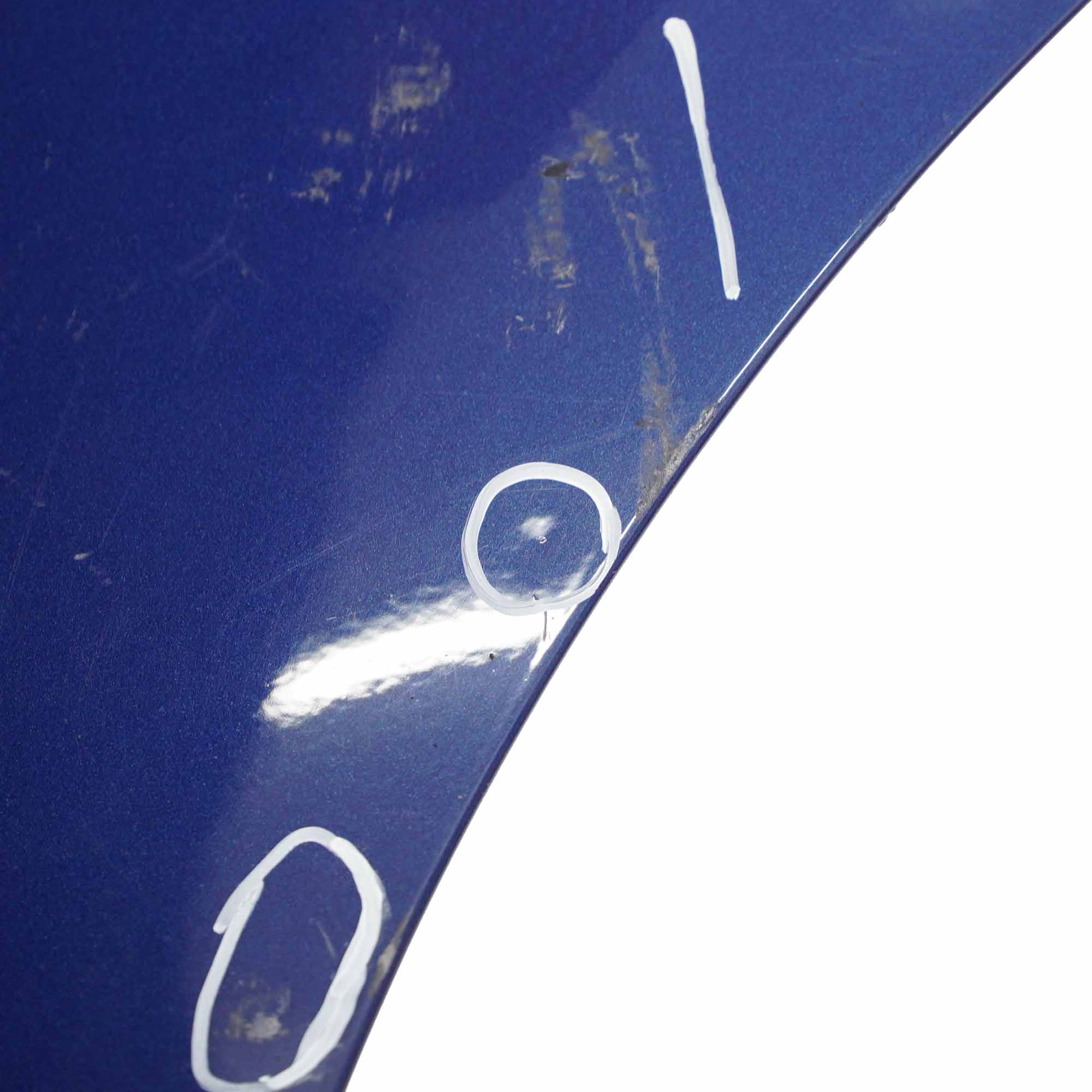 BMW E90 E91 Side Panel Fender Wing Front Right O/S Le Mans Blau Blue - 381