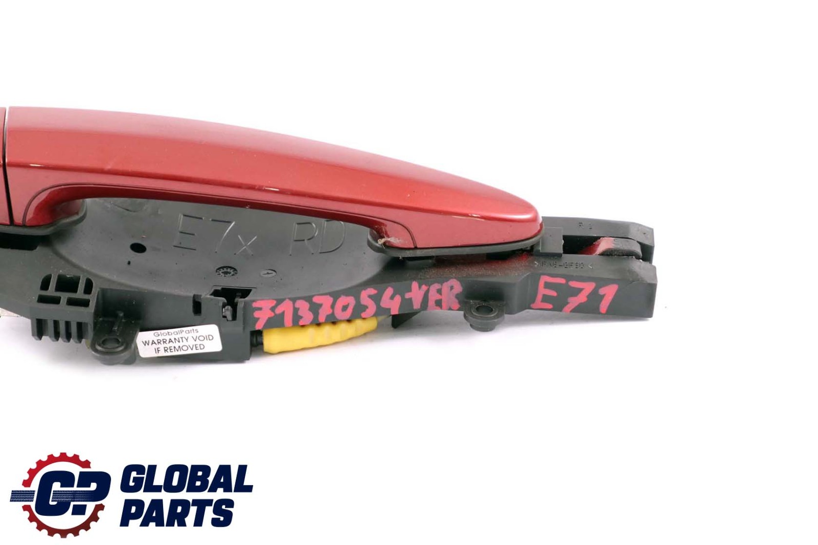 BMW X5 X6 Series E70 E71 Rear Right Grab Handle O/S Exterior Vermilion Red A82