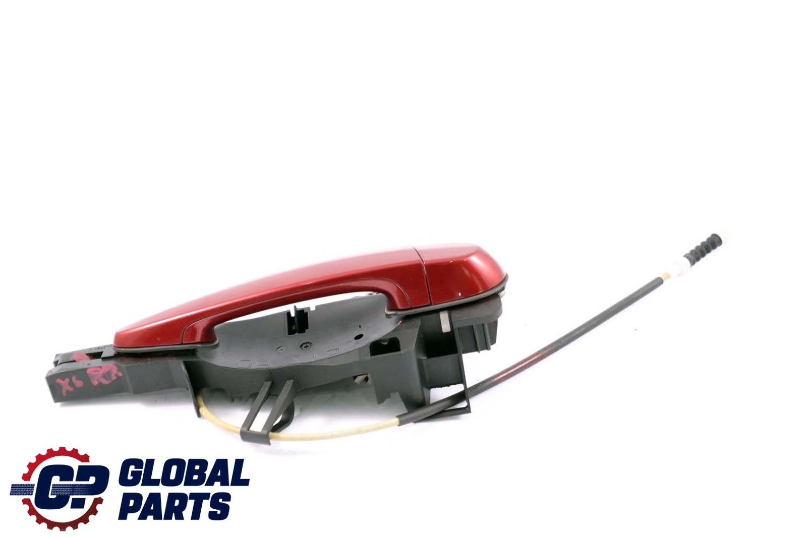 BMW X5 X6 Series E70 E71 Rear Right Grab Handle O/S Exterior Vermilion Red A82