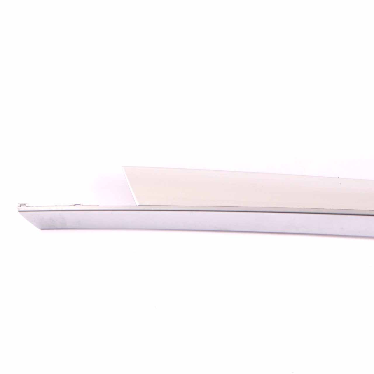 BMW X5 E70 Trim Door Front Right O/S Strip Cover Brushed Aluminium 7137140