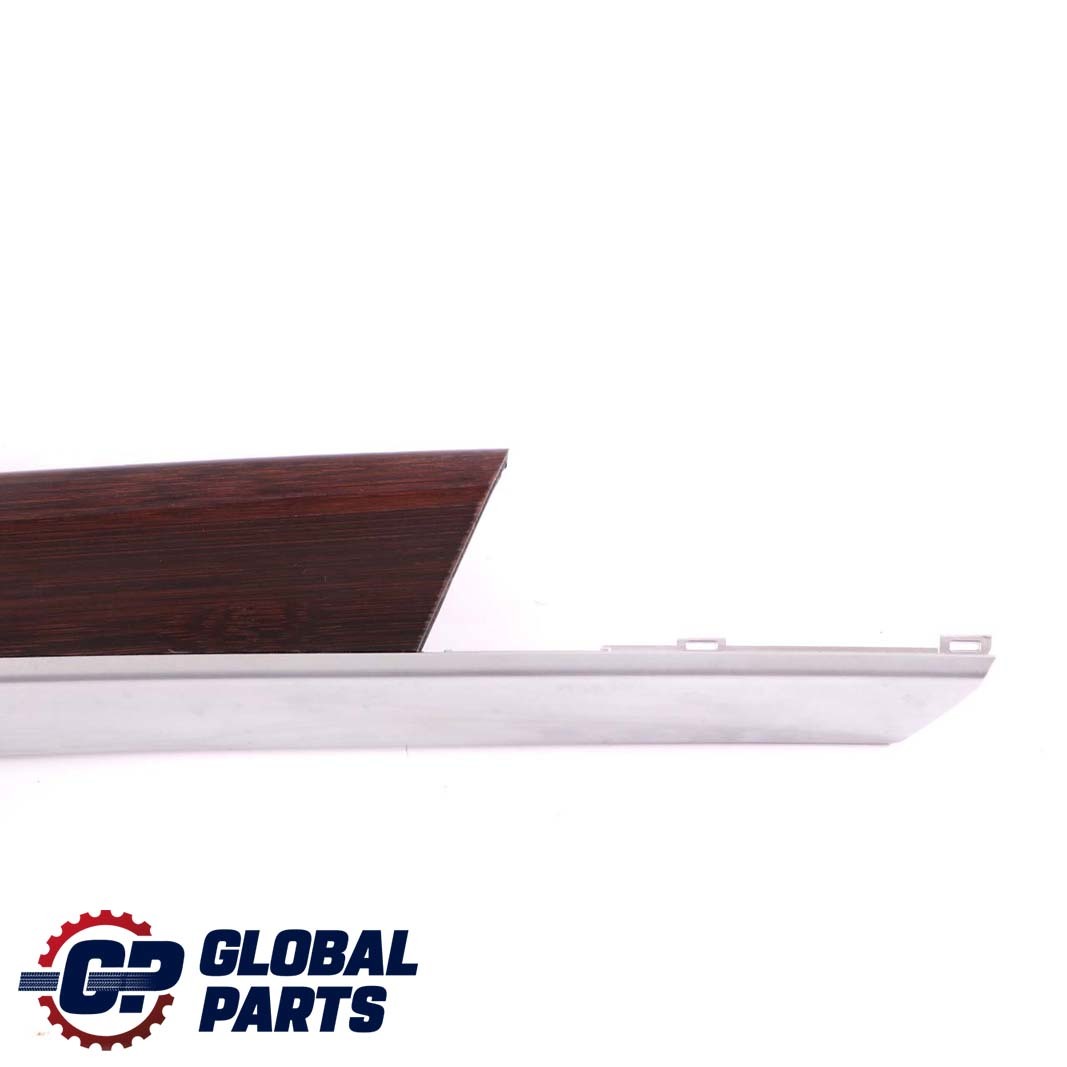 BMW X5 Series E70 Trim Door Rear Left N/S Strip Cover Wood Bamboo Grain Dark