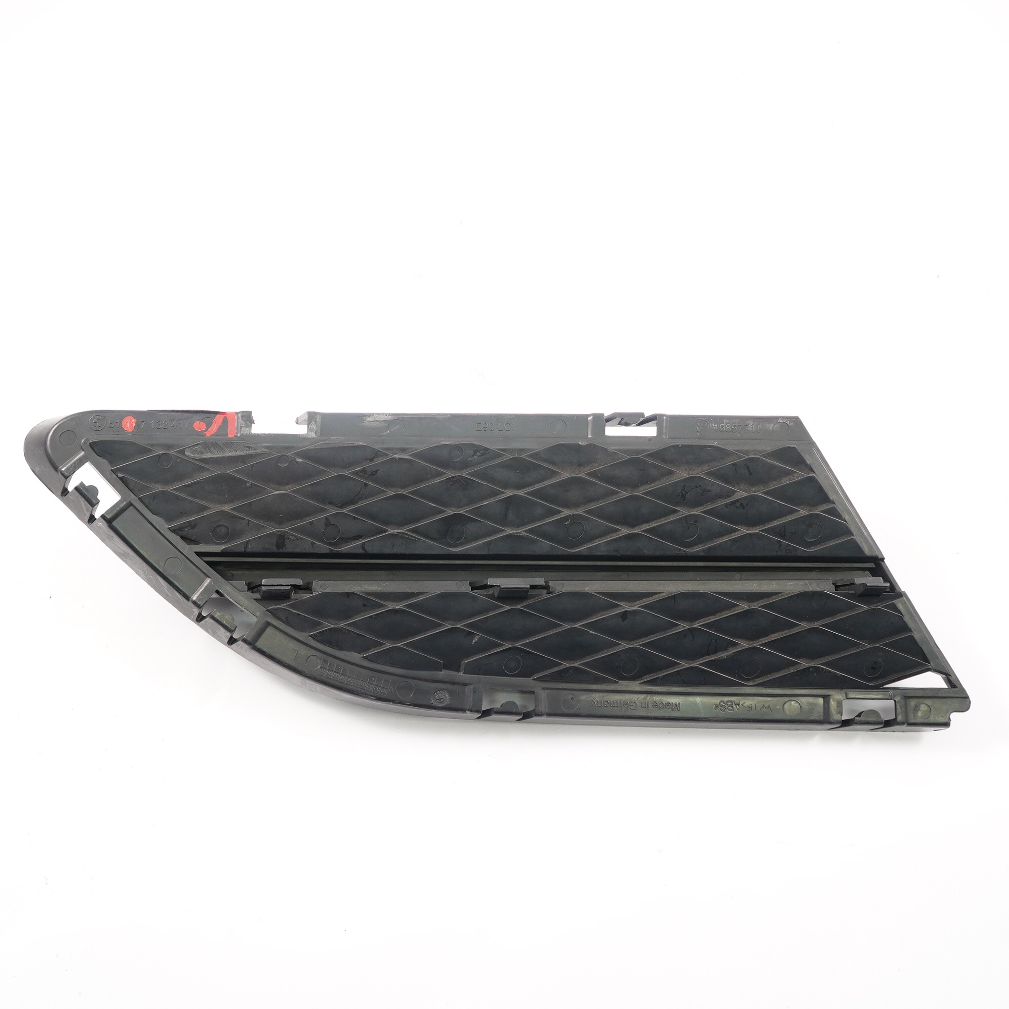 BMW E90 E91 LCI Front Bumper Closed Grid Cover Left N/S 7138417