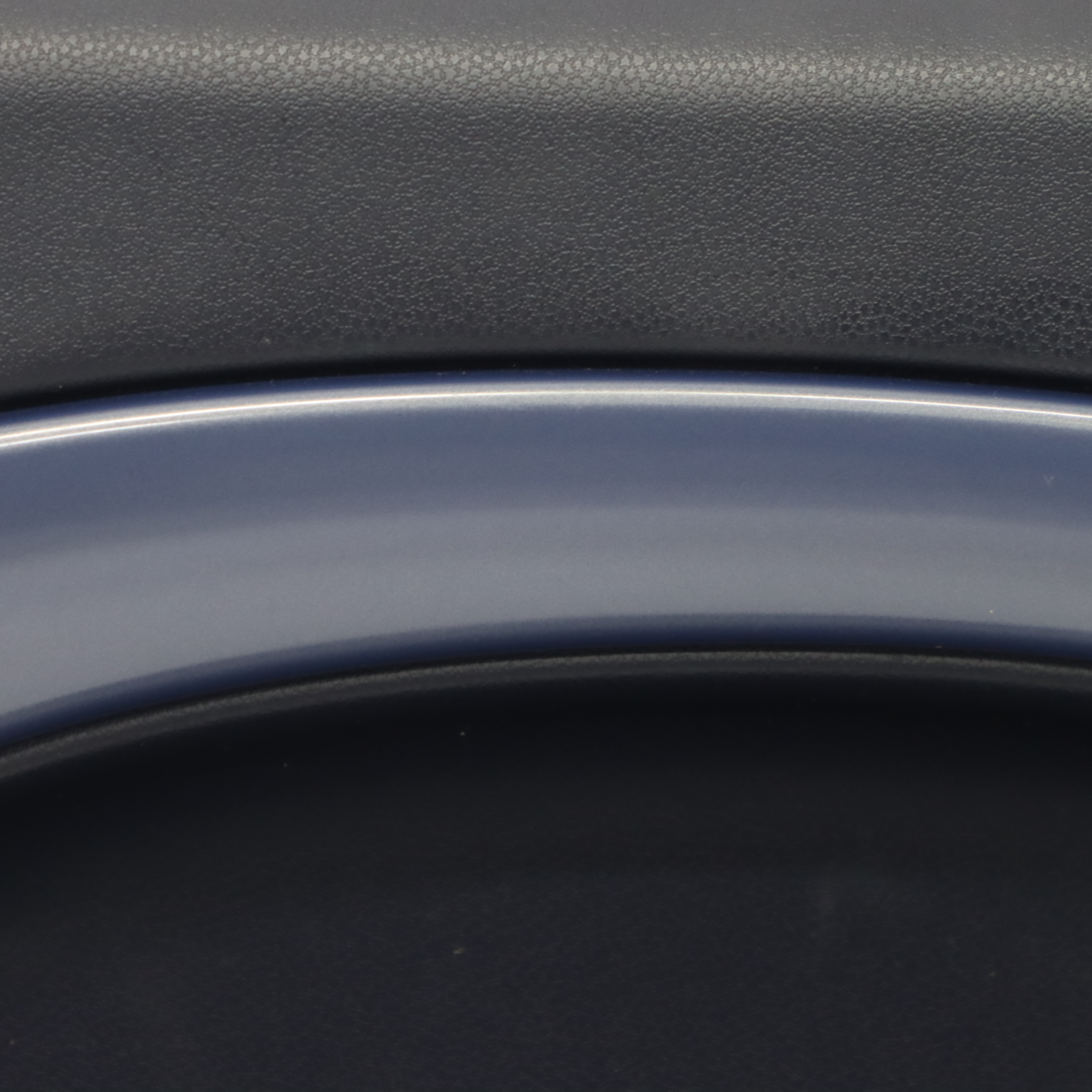 Türkarte Mini R52 R53 Front Links Trim Panel Panther Schwarz Dekor Cool Blau