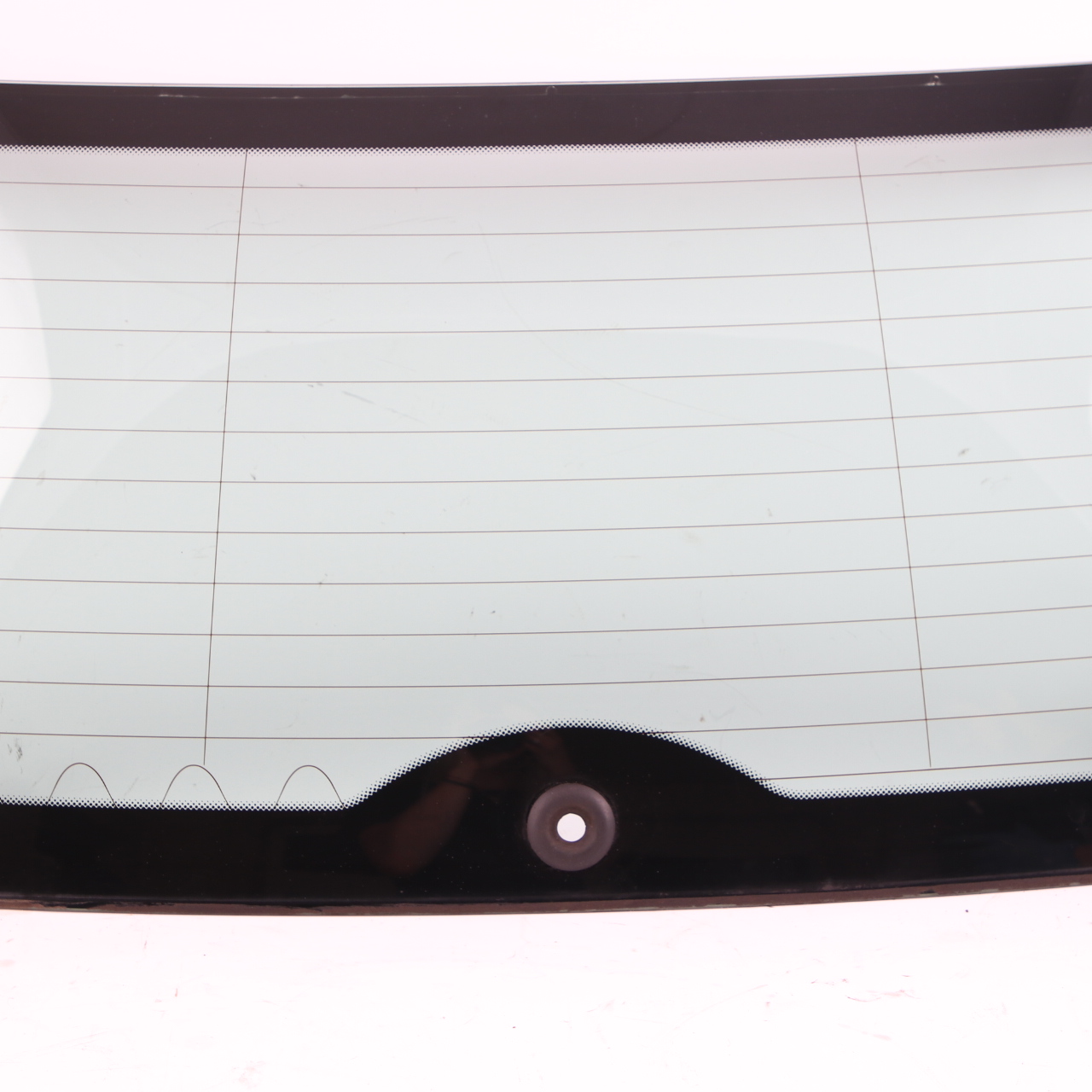 Mini Cooper One R50 R53 Heckscheibe Glas Grün AS2 Trim 7144921