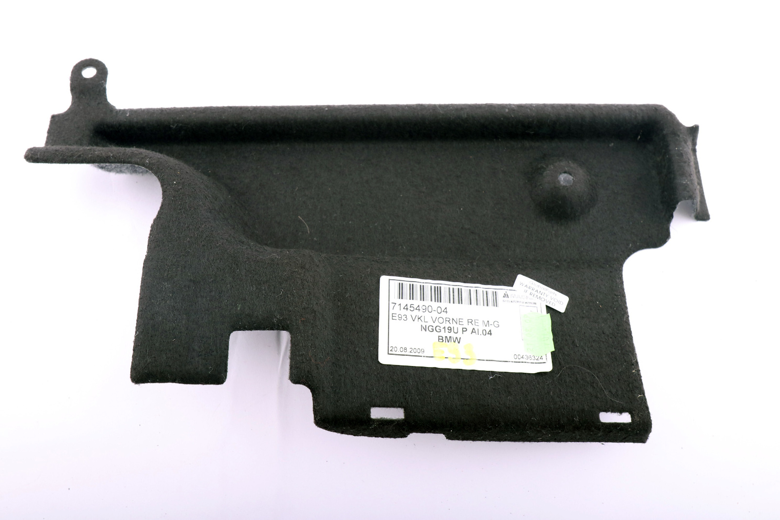 BMW 3 Series E93 E93N LCI Front Right O/S Luggage Compartment Trim Panel 7145490