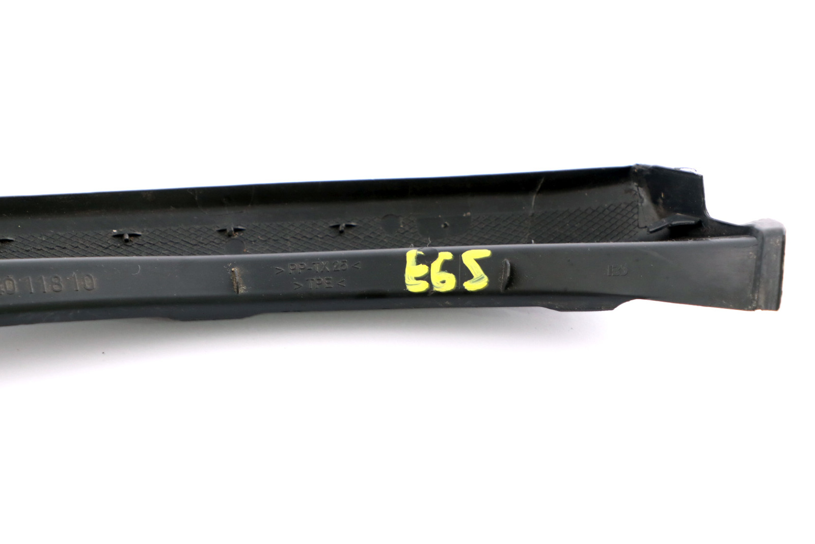 BMW 7 Series E65 E66 E67 Left N/S Water Channel Cover Rear Boot Trim Duct