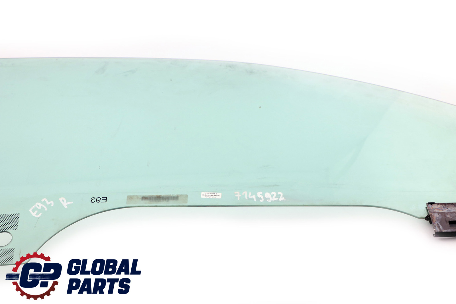 BMW 3 Series E93 Door Window Glass Front Right O/S Green AS2