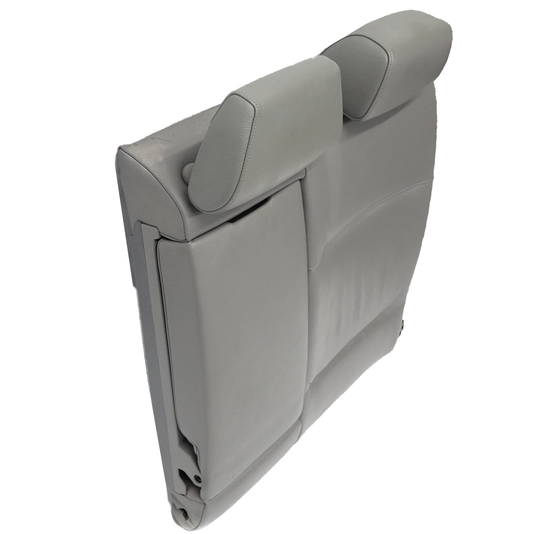 Rear Seat Backrest BMW E90 Left N/S Back Covering Grey Leather Ski Bag