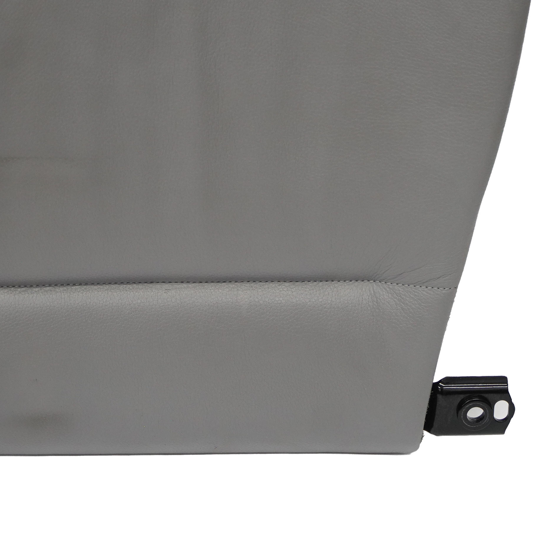 Rear Seat Backrest BMW E90 Left N/S Back Covering Grey Leather Ski Bag