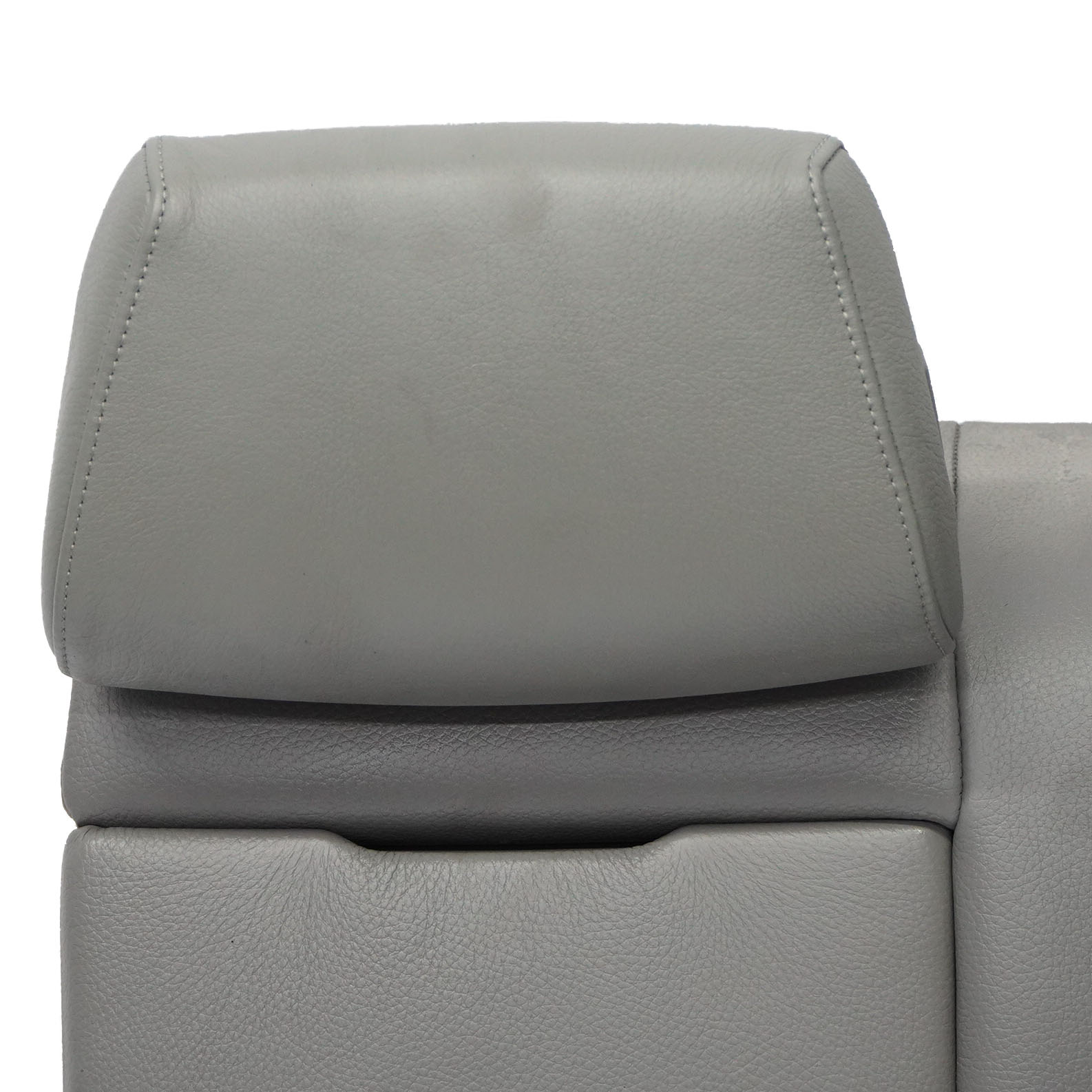 Rear Seat Backrest BMW E90 Left N/S Back Covering Grey Leather Ski Bag