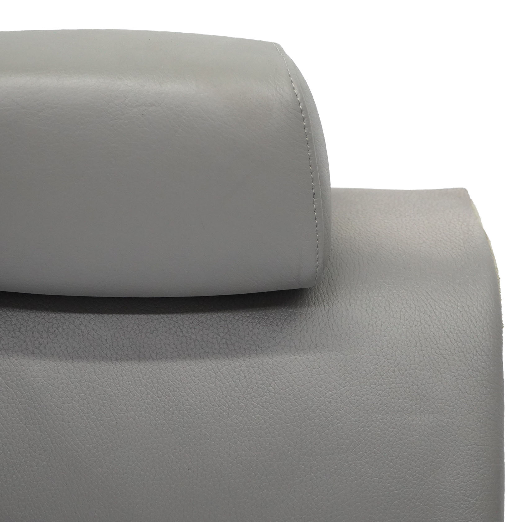 Rear Seat Backrest BMW E90 Right O/S Back Covering Grey Leather 7146957