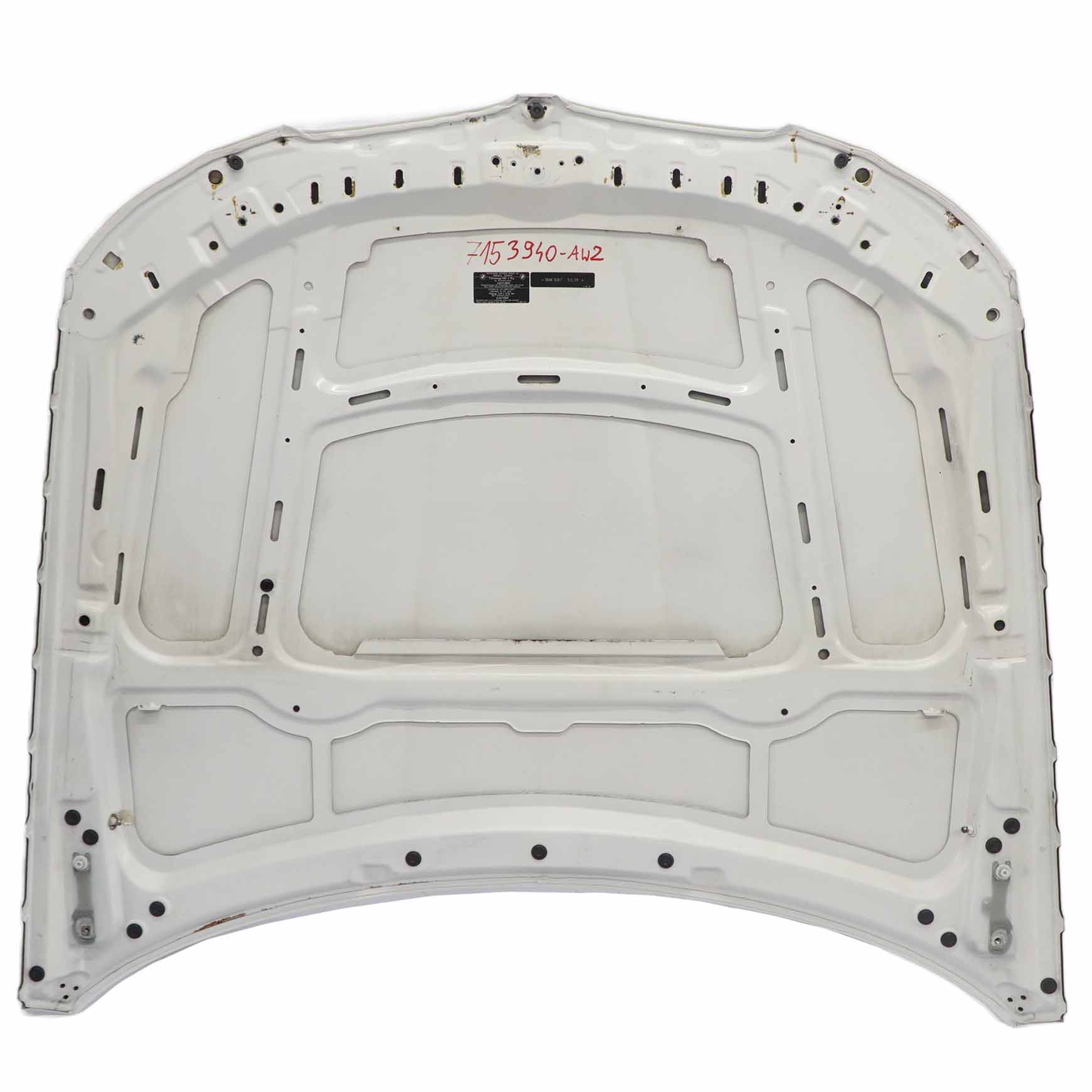 BMW E90 LCI Hood Bonnet Cover Panel Alpinweiss Alpine White - 300