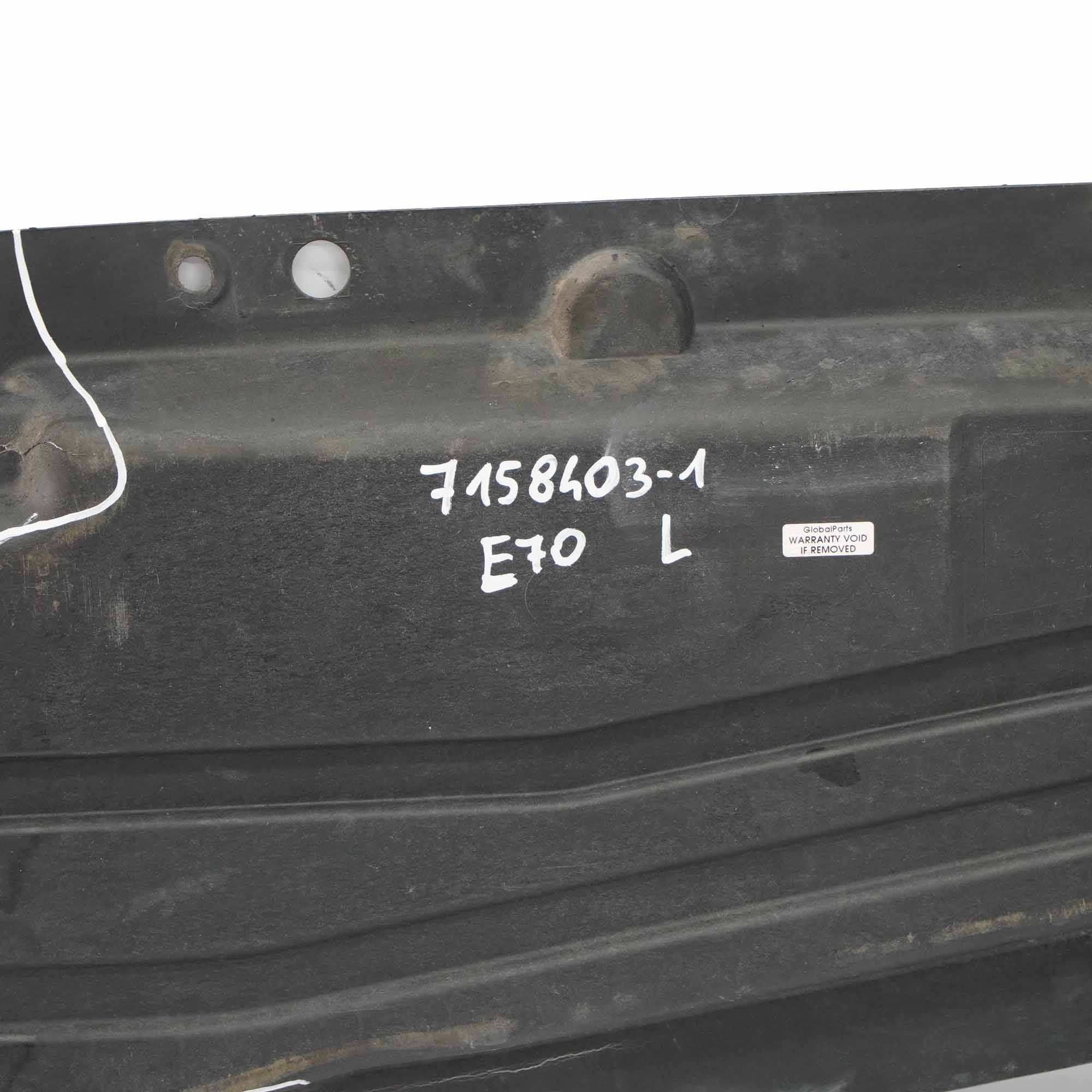 BMW X5 E70 Unterbodenverkleidung Verkleidung Links Unterfahrschutz 7158403