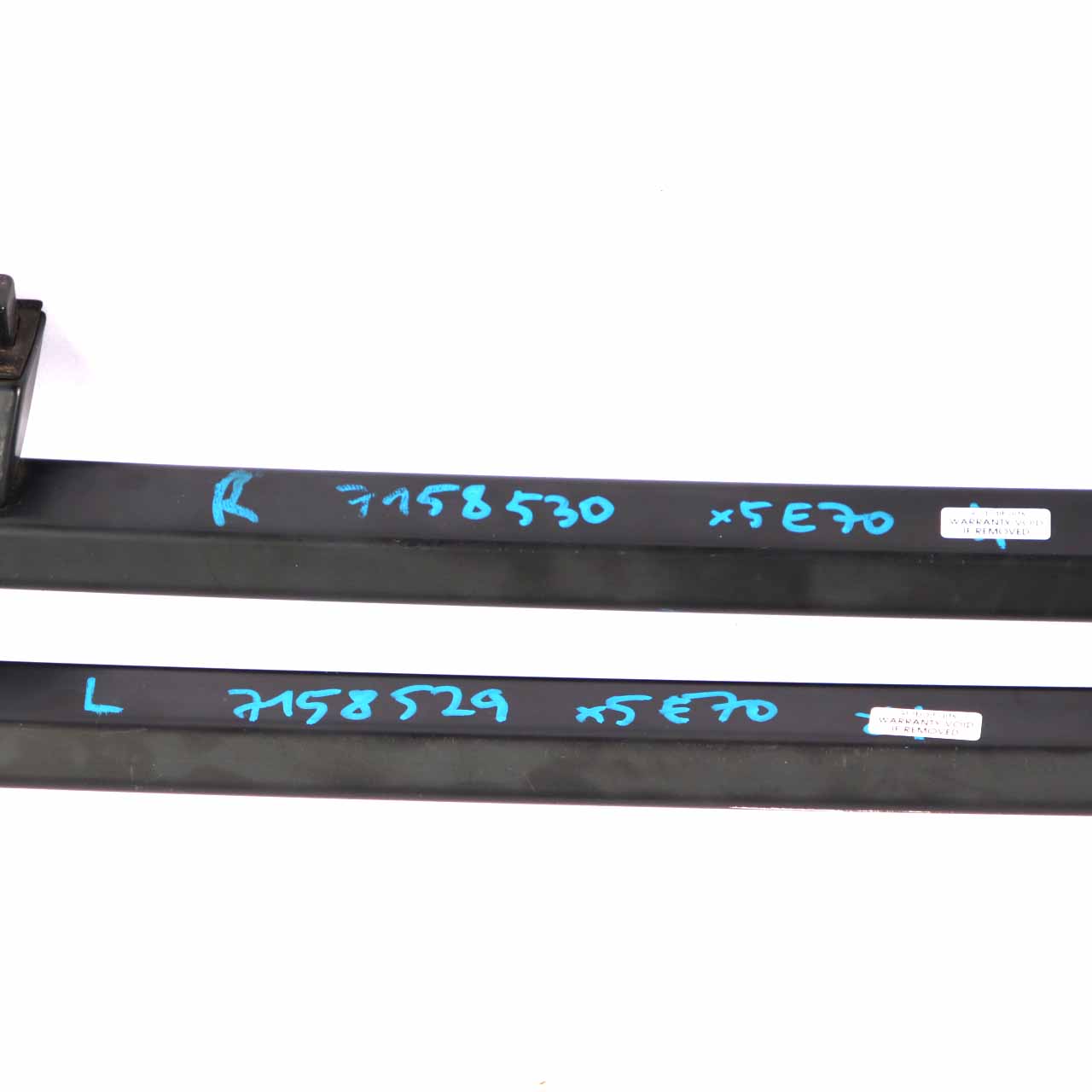 BMW X5 E70 Roof Railing Left Right N/O/S Luggage Compartment Rack Strip Set