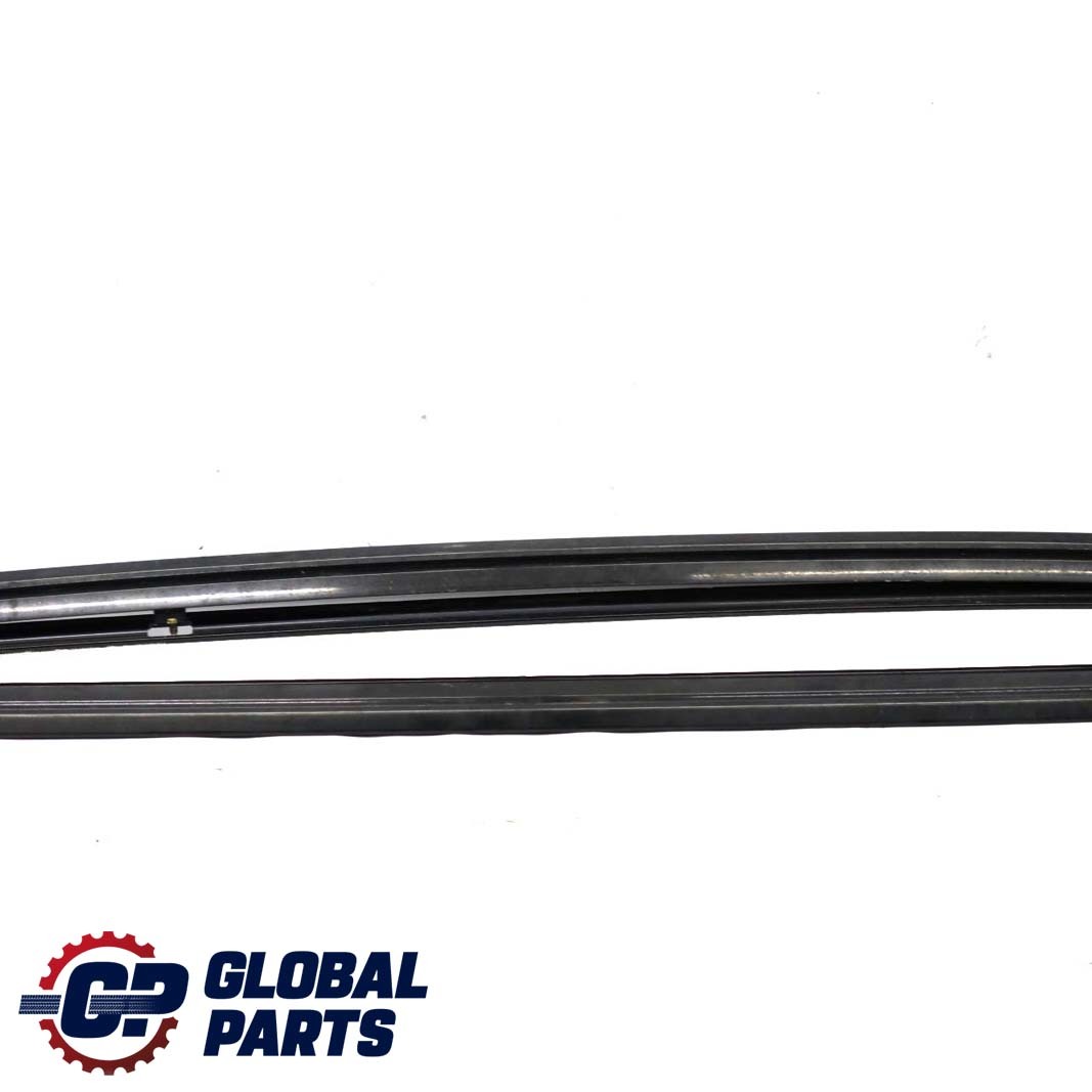 BMW X5 E70 Left Right Roof Railing Rack Trim Strip Set Carbon Black - 416