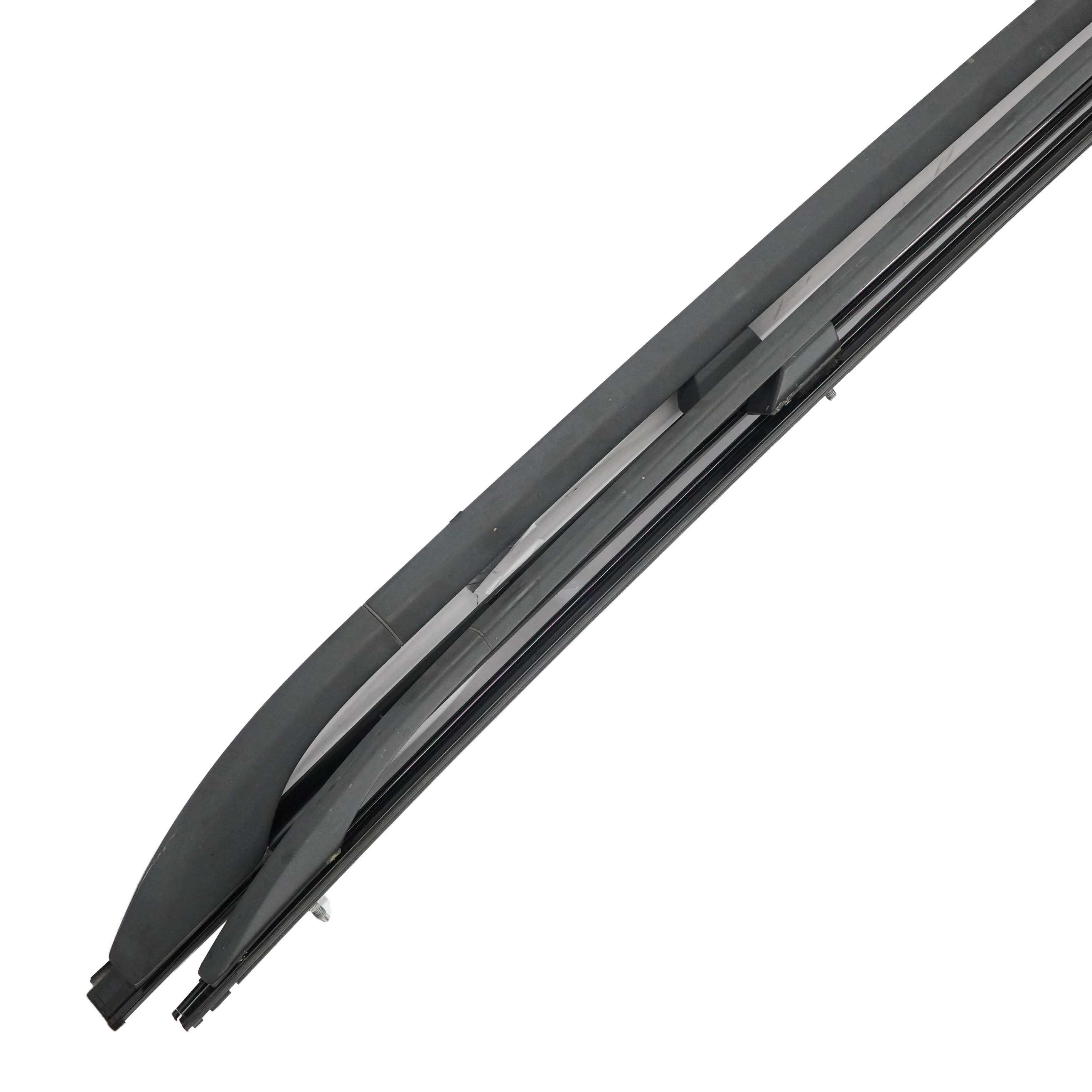 BMW X5 E70 Left Right N/O/S Roof Railing Rack Trim Strip Set Black Sapphire 465