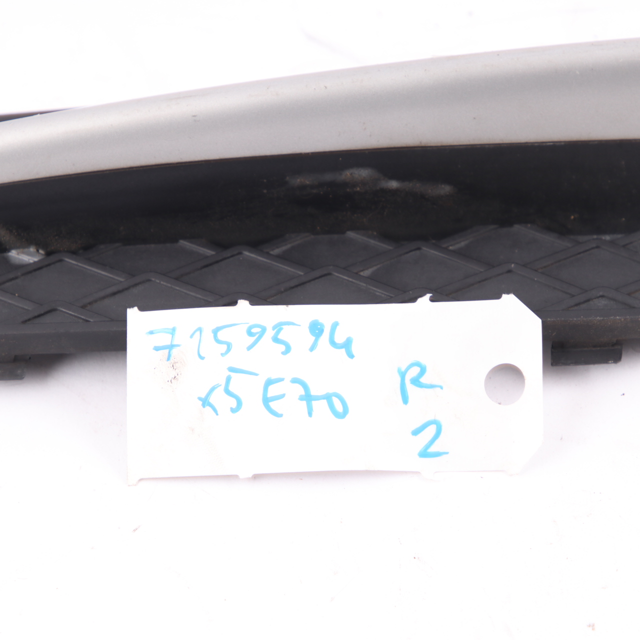 Front Stoß Stangen Verkleidung BMW X5 E70 geschlossenes Gitter rechts 7159594