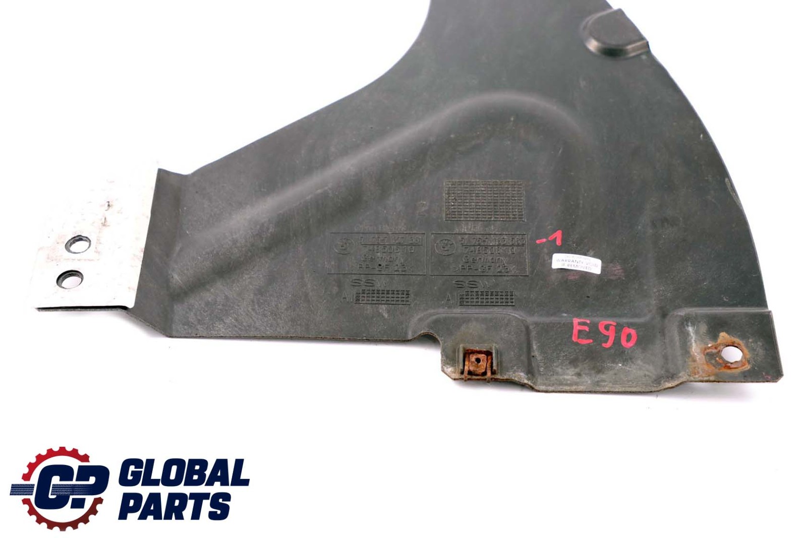 BMW 1 3 Series E81 E87 E90 E91 E92 E93 LCI Underfloor Coating Centre Rear