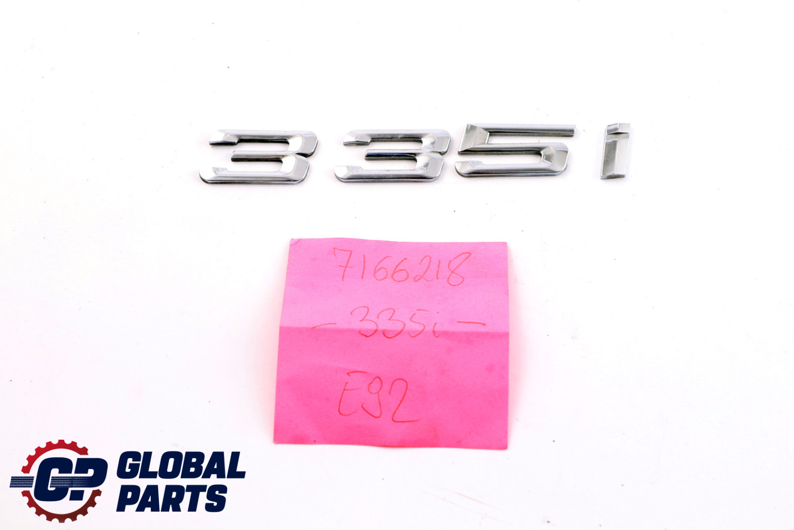 BMW E92 E93 Logo Napis Znaczek Emblemat 335i Klapy Bagażnika 7166218