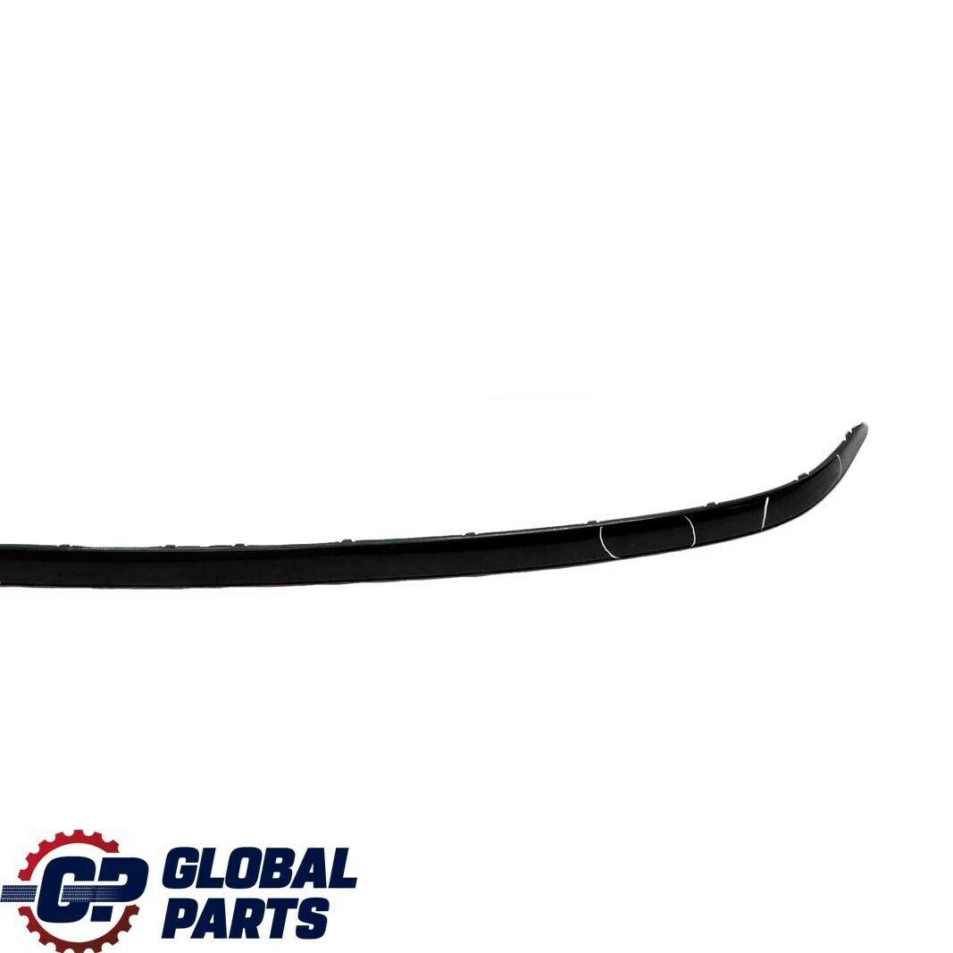 BMW 1 E81 E87 LCI Rear Bumper Trim Strip Moulding Guard Black Sapphire - 475